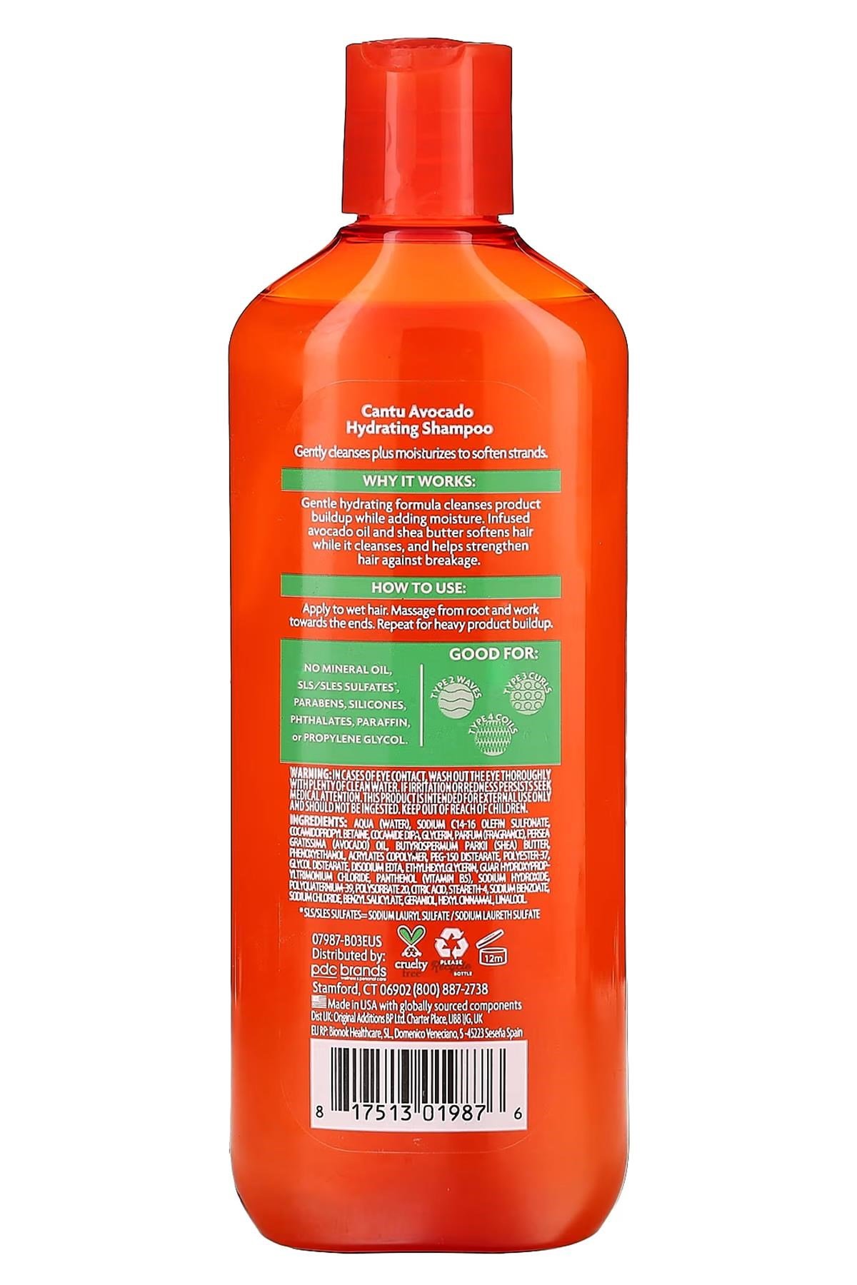 Cantu Avocado Nemlendirici Şampuan 400ML