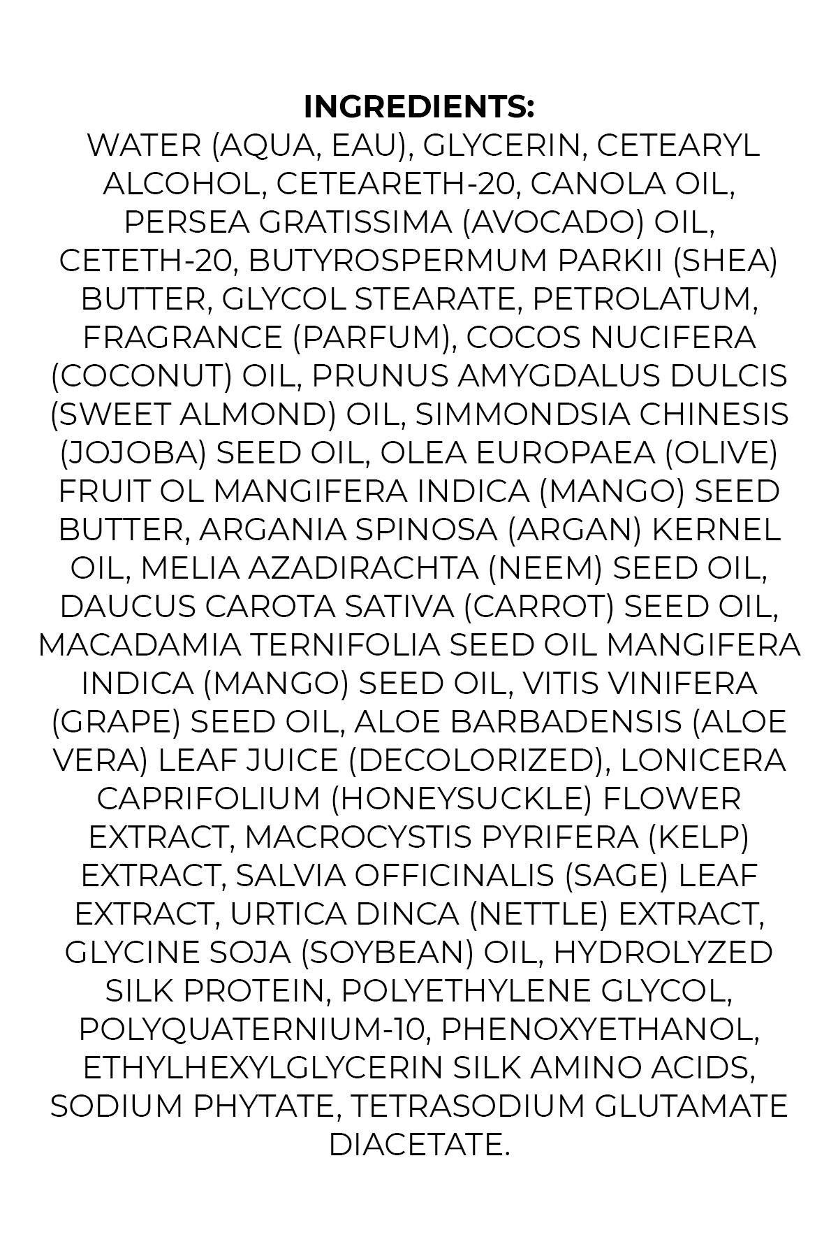 Cantu Avokado Yağlı Nemlendirici Durulanmayan Bukle Kremi 340GR