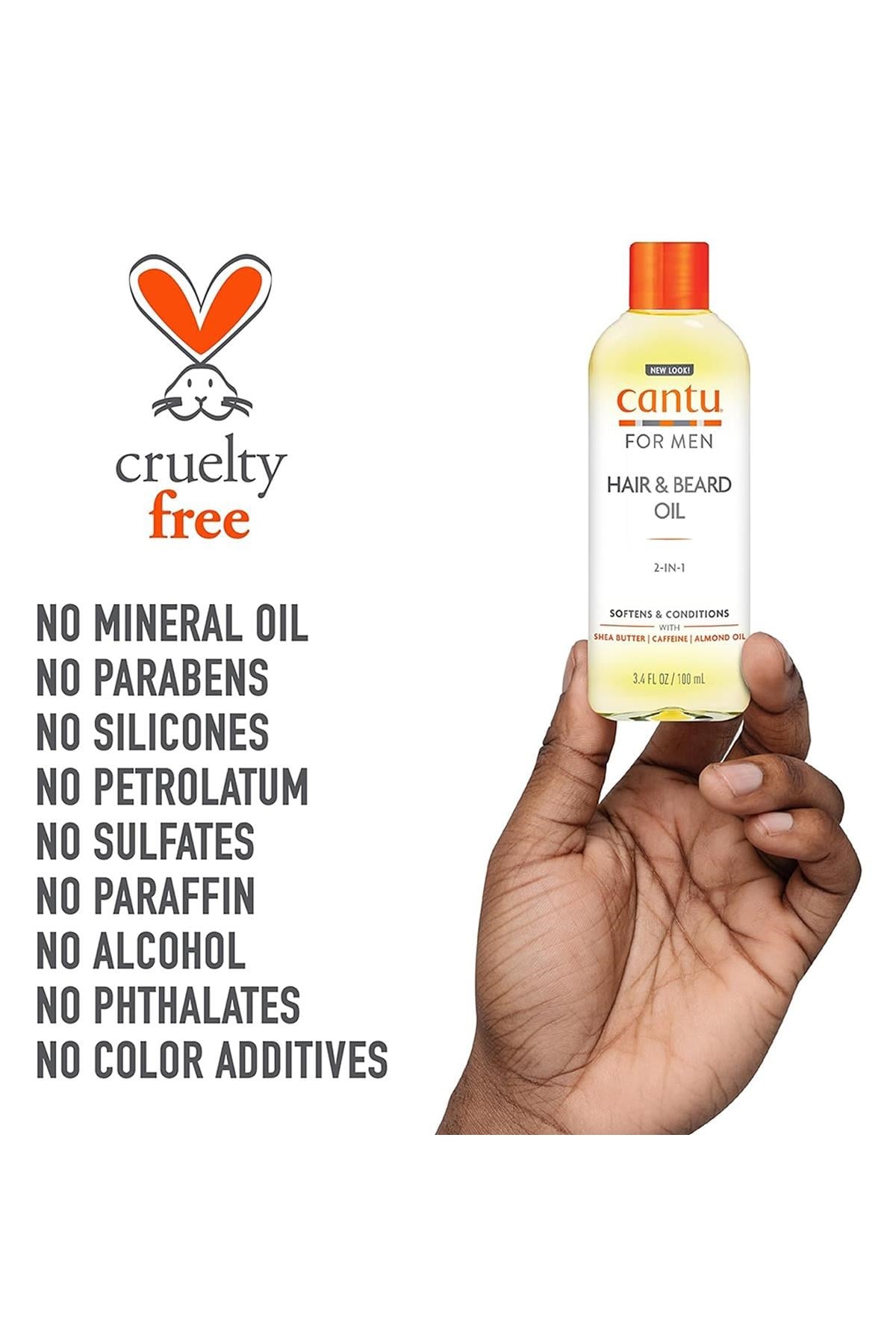 Cantu Erkek Saç ve Sakal Bakım Yağı 100ML