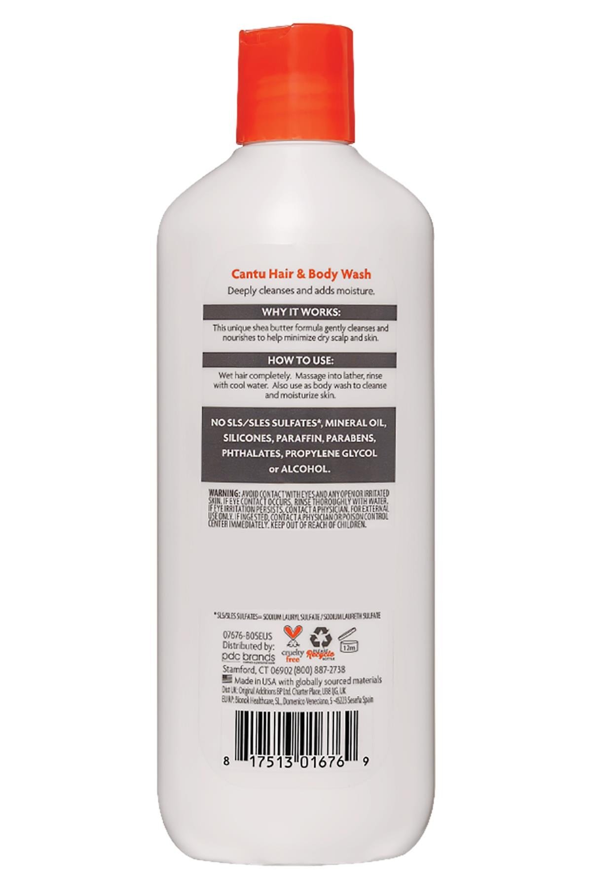 Cantu For Men 2'si 1 Arada Şampuan ve Duş Jeli 400ML