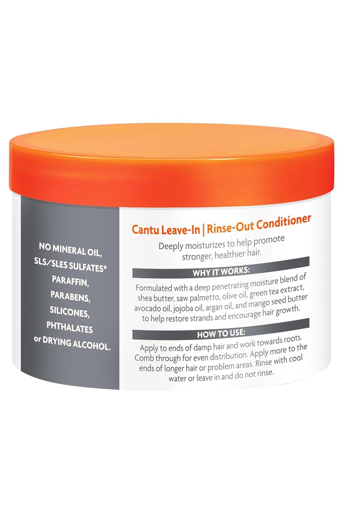 Cantu Mens Shea Butter Durulanmayan Saç Kremi 368GR
