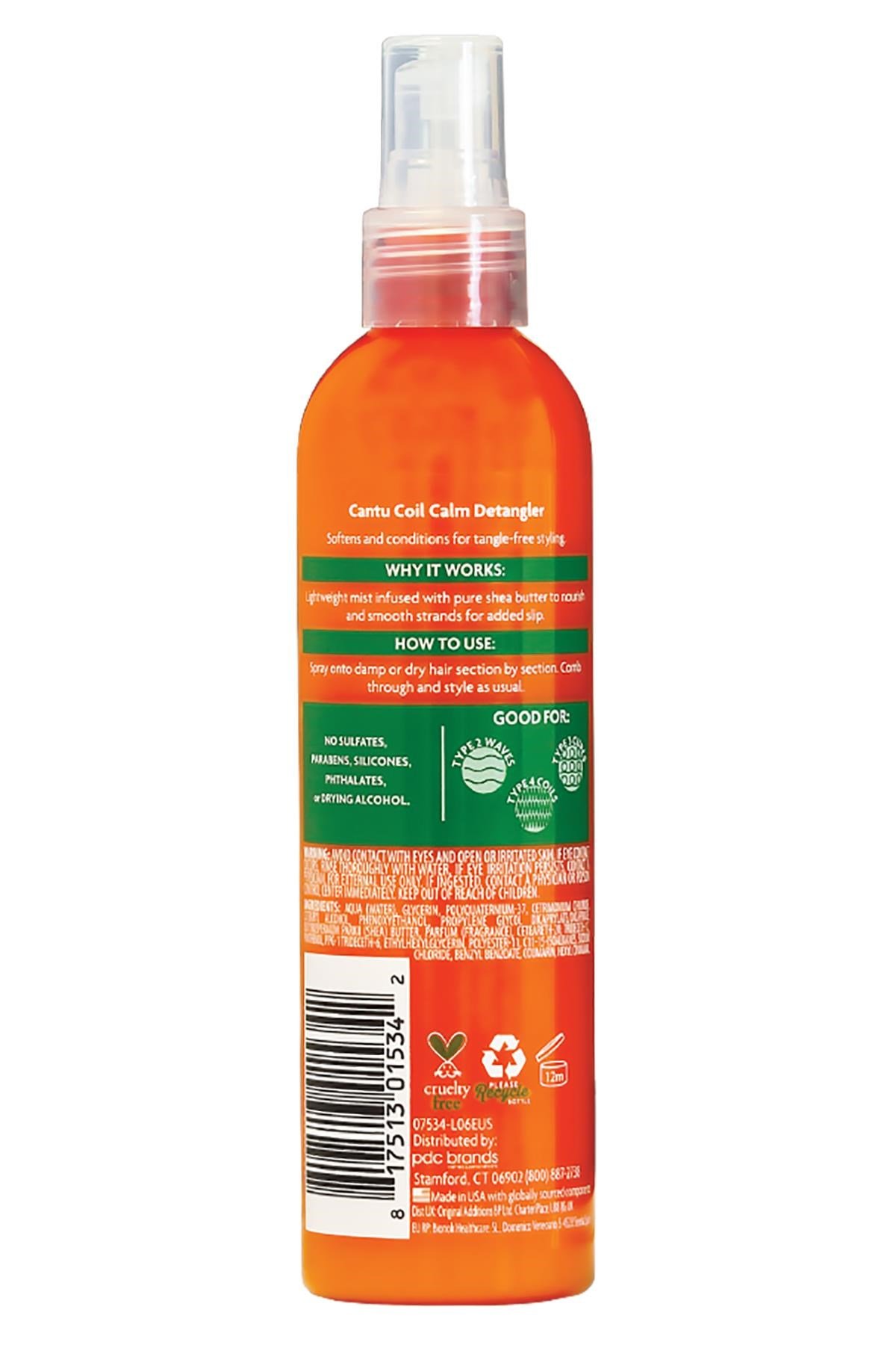 Cantu Shea Butter Coil Calm Dolaşıklık Açıcı Saç Spreyi 237ML