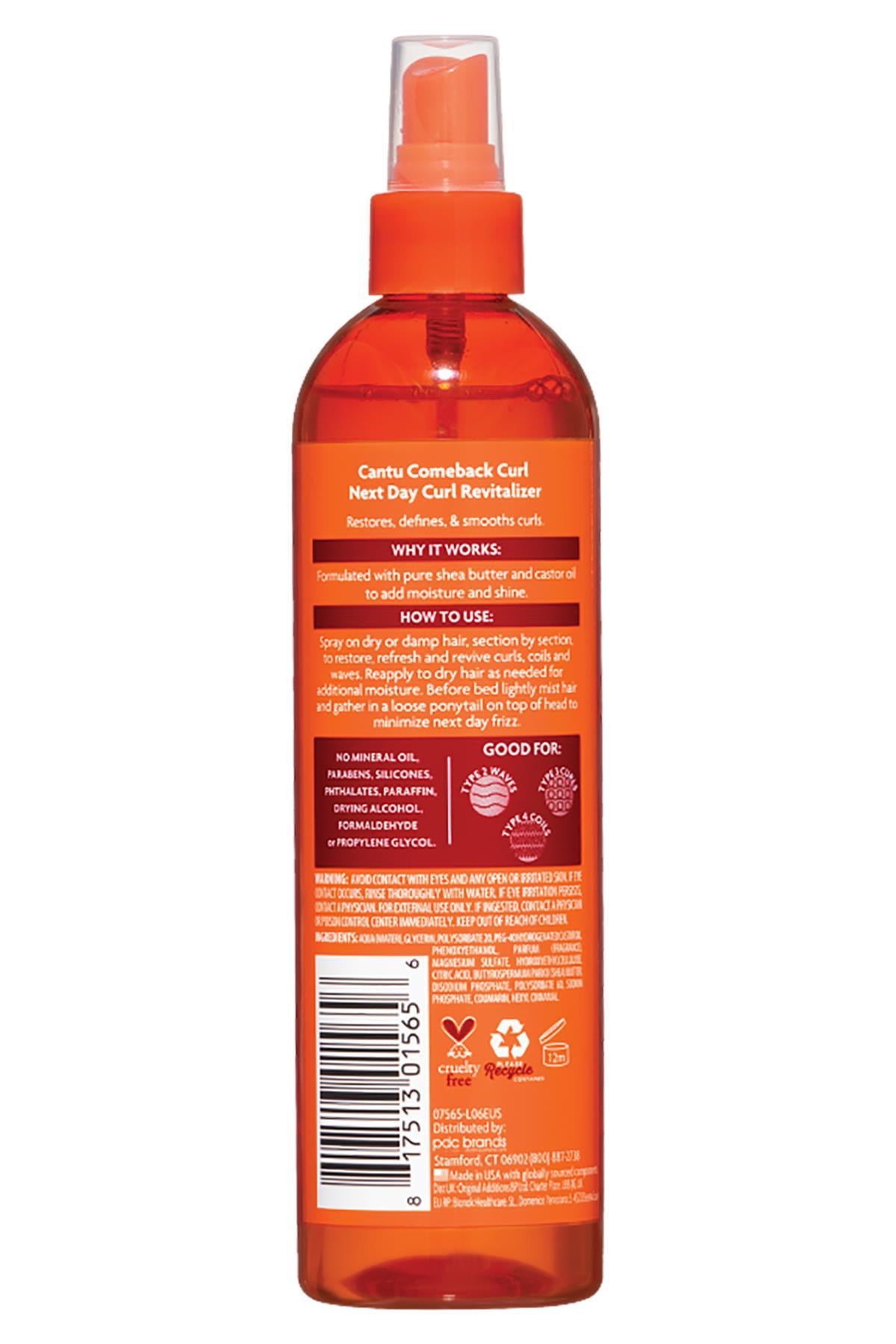 Cantu Shea Butter Comeback Curl Bukle Yenileyici Saç Spreyi 355ML