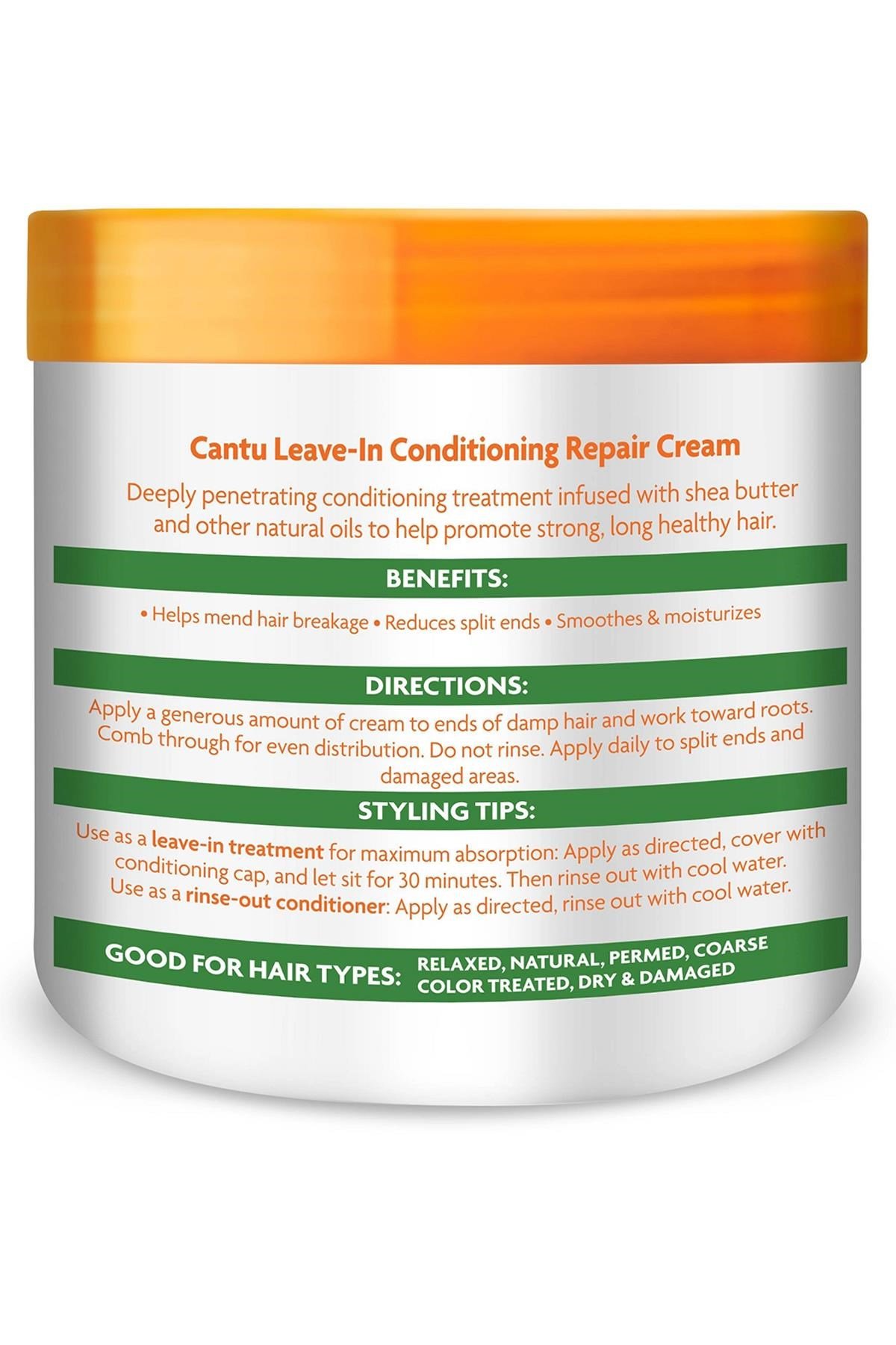 Cantu Shea Butter Durulanmayan Saç Bakım Kremi 453GR