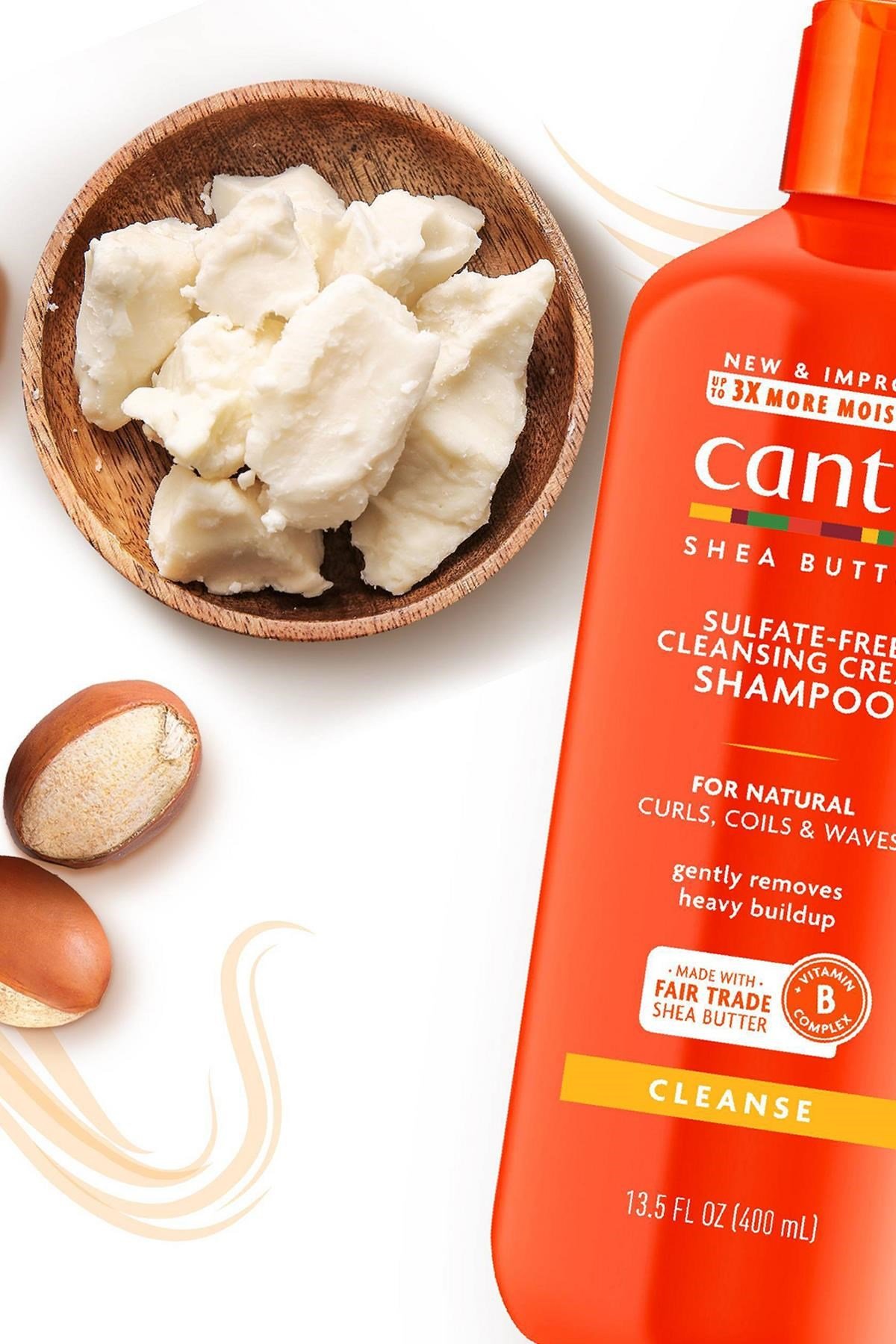 Cantu Shea Butter Sülfatsız Arındırıcı Şampuan 400ML