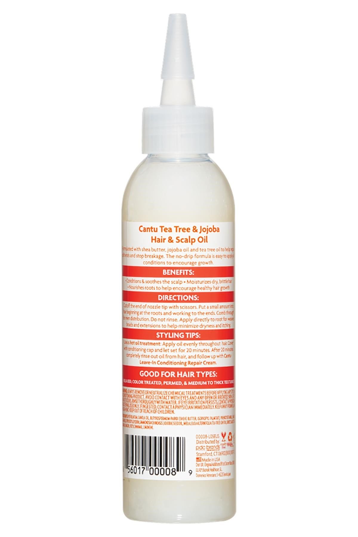 Cantu Tea Tree & Jojoba Saç ve Saç Derisi Yağı 177ML