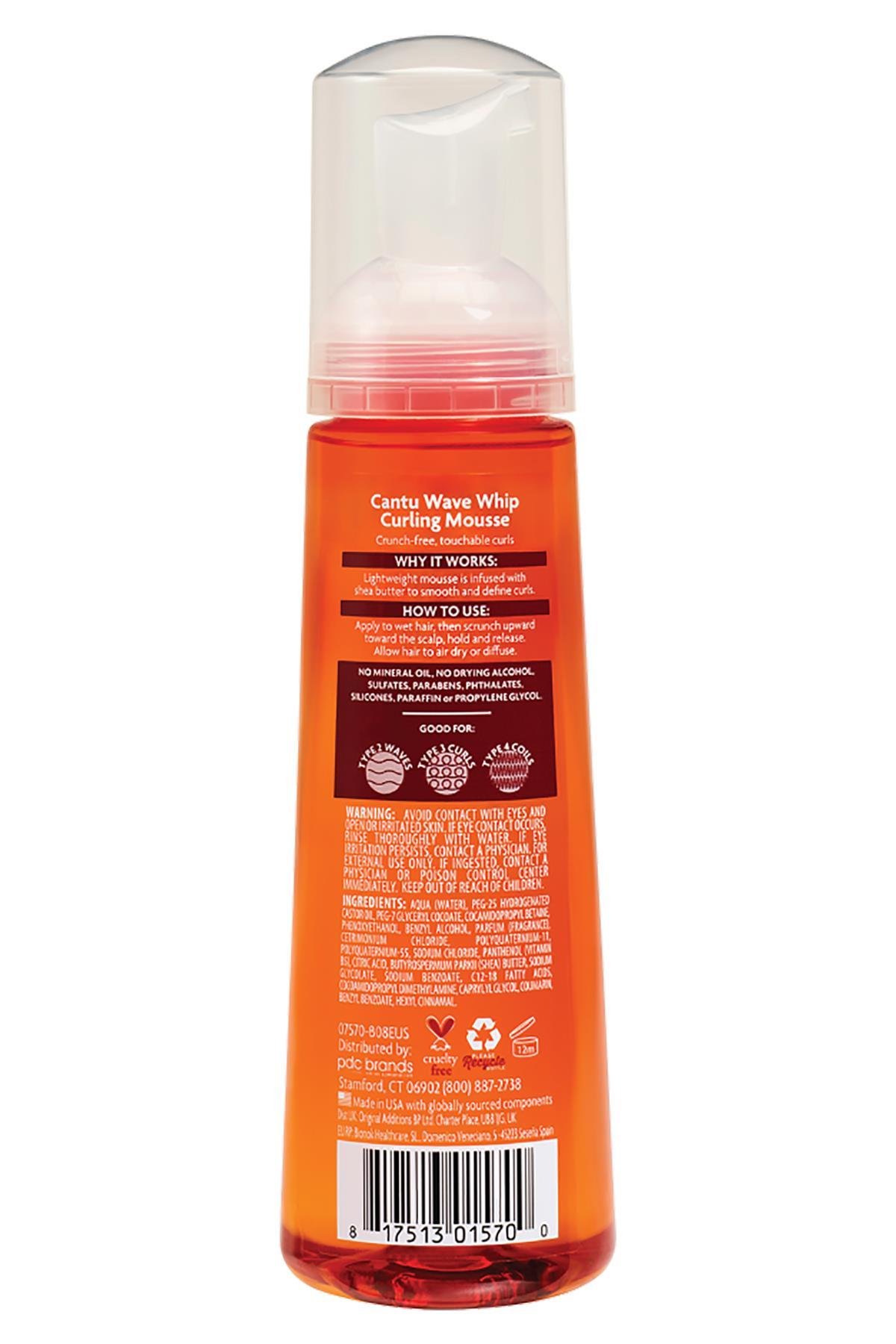 Cantu Wave Whip Bukle Belirginleştirici Saç Köpüğü 248ML