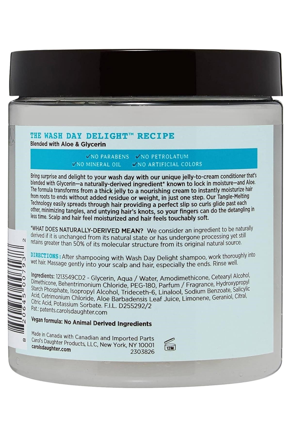 Carol’s Daughter Wash Day Delight Aloe Saç Kremi 567GR
