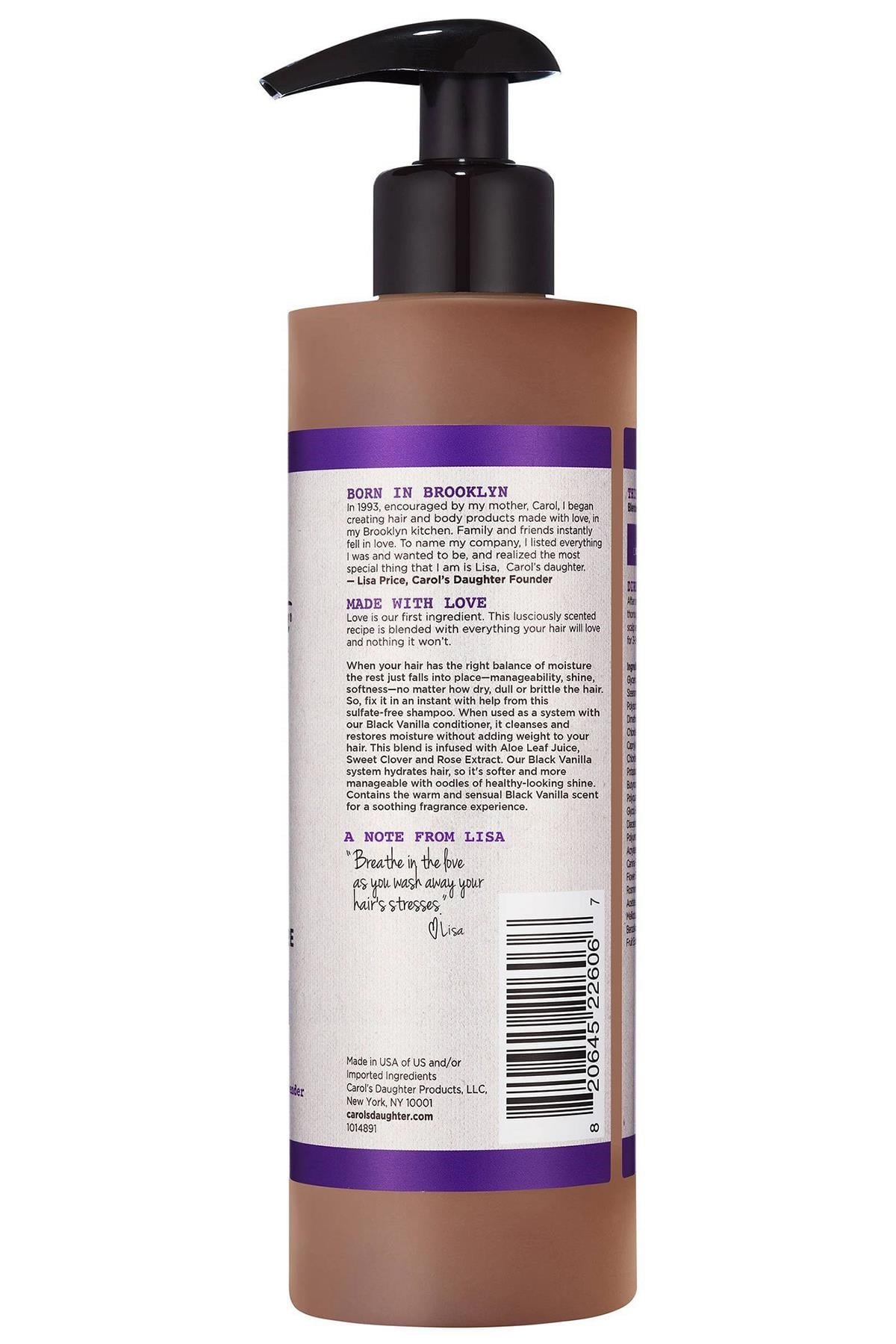 Carol's Daughter Black Vanilla Şampuan 355ML
