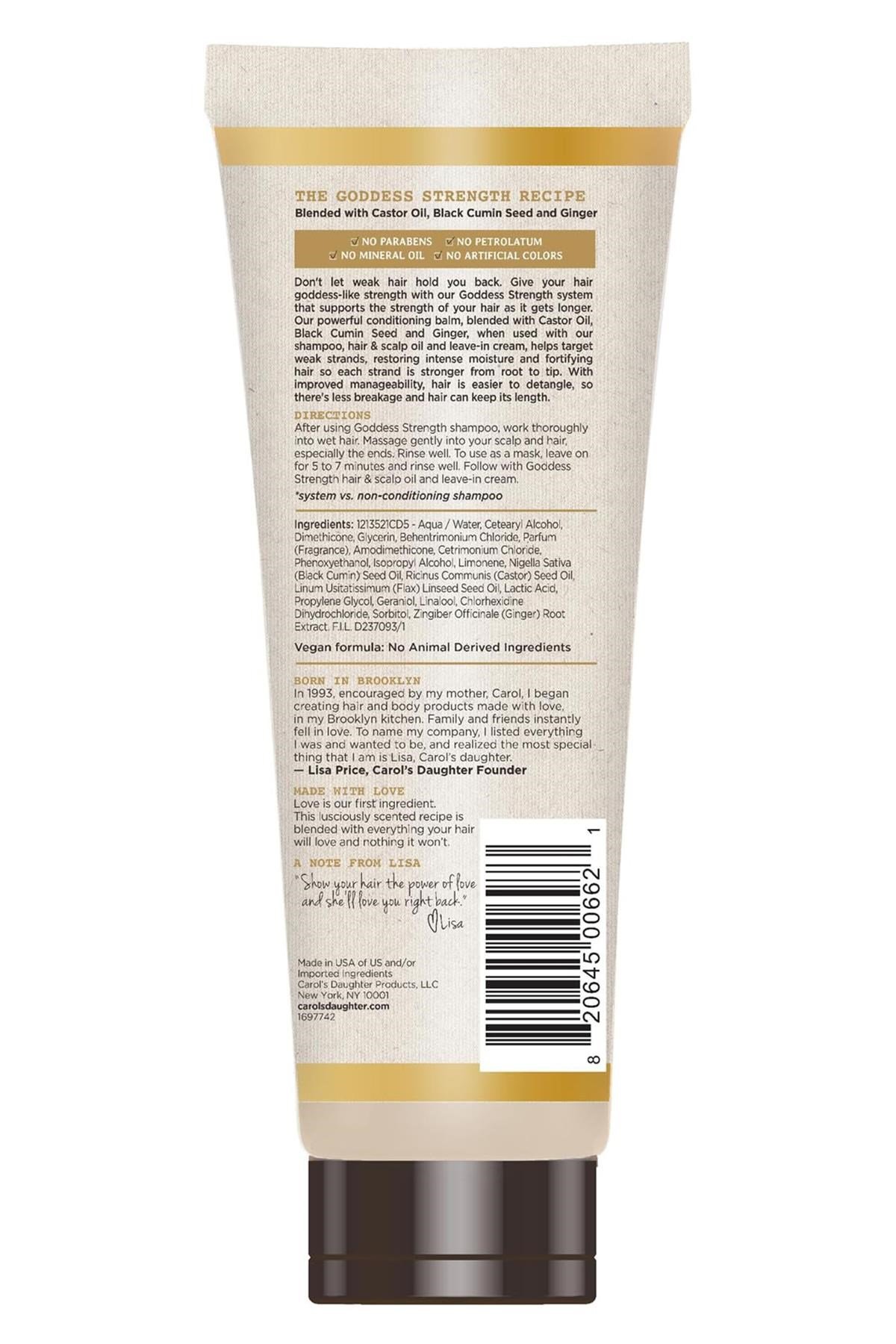 Carol's Daughter Goddess Strength Güçlendirici Saç Kremi 325ML
