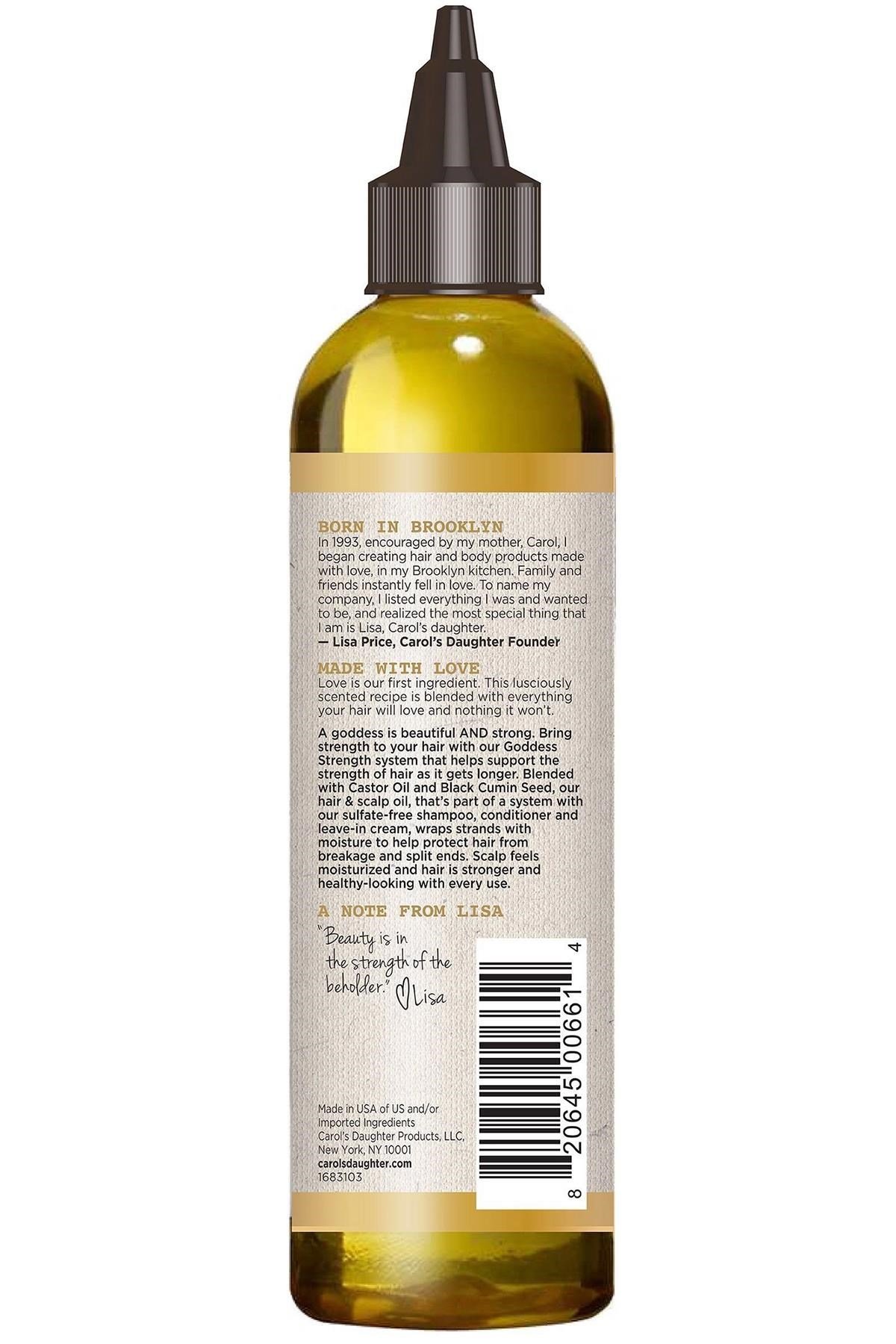 Carol's Daughter Goddess Strength Saç Bakım Yağı 125ML