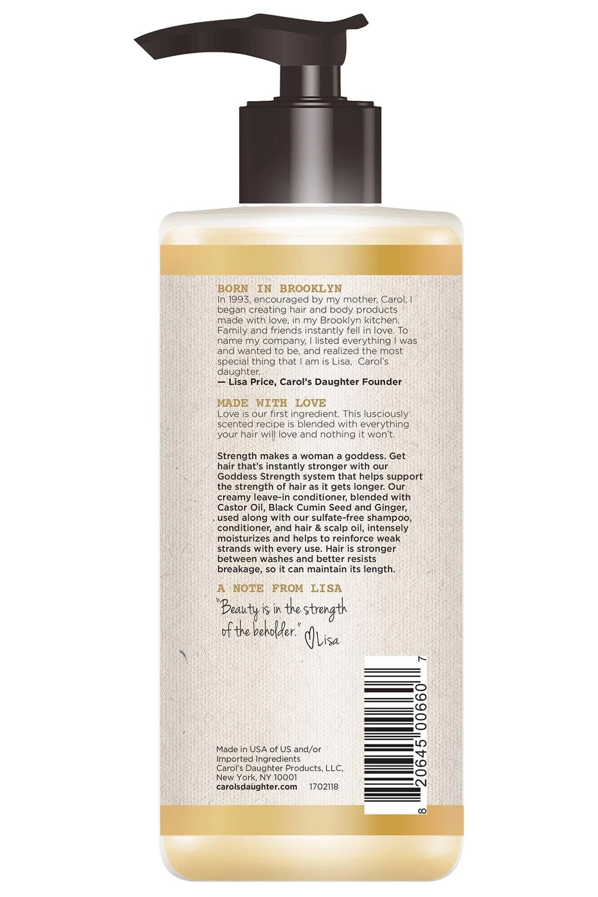 Carol's Daughter Güçlü ve Uzun Saçlar İçin Durulanmayan Saç Kremi 296ML