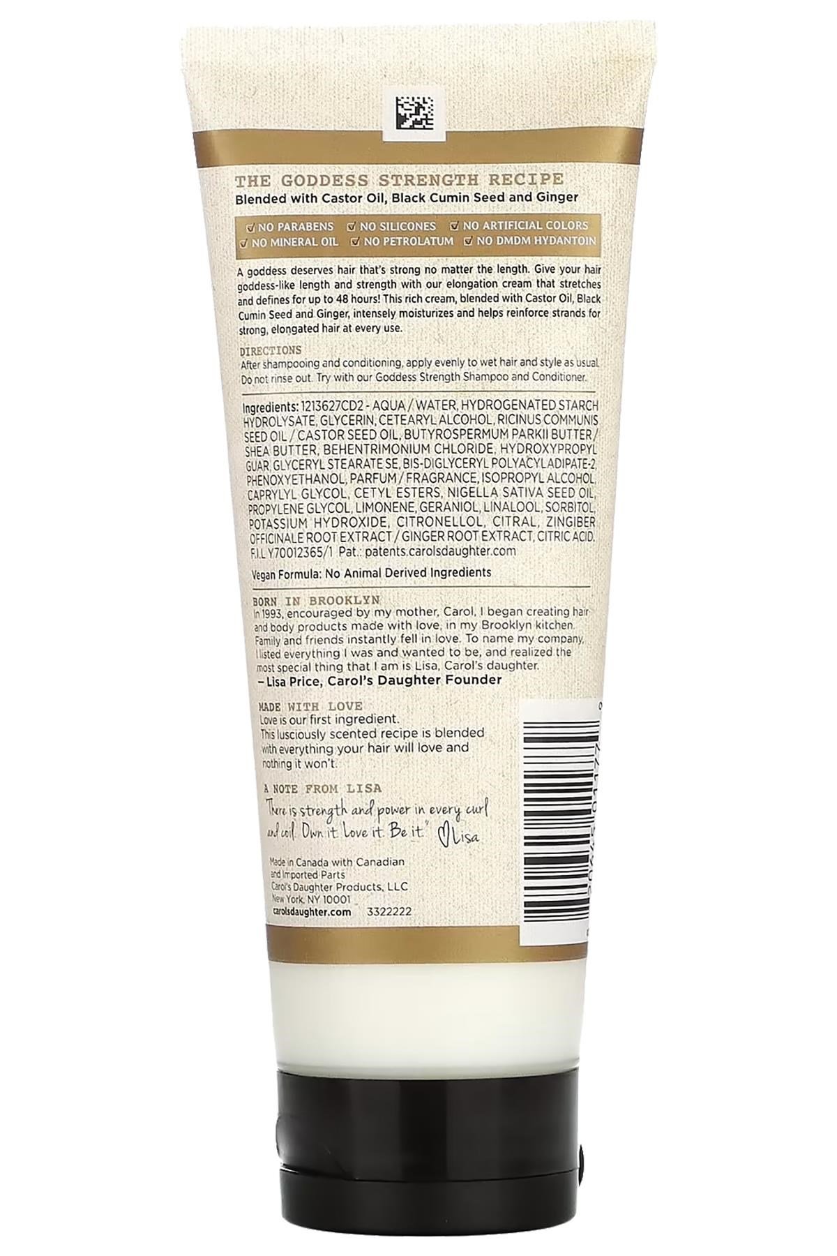 Carol's Daughter Güçlü ve Uzun Saçlar İçin Belirginleştirici Durulanmayan Saç Kremi 200ML