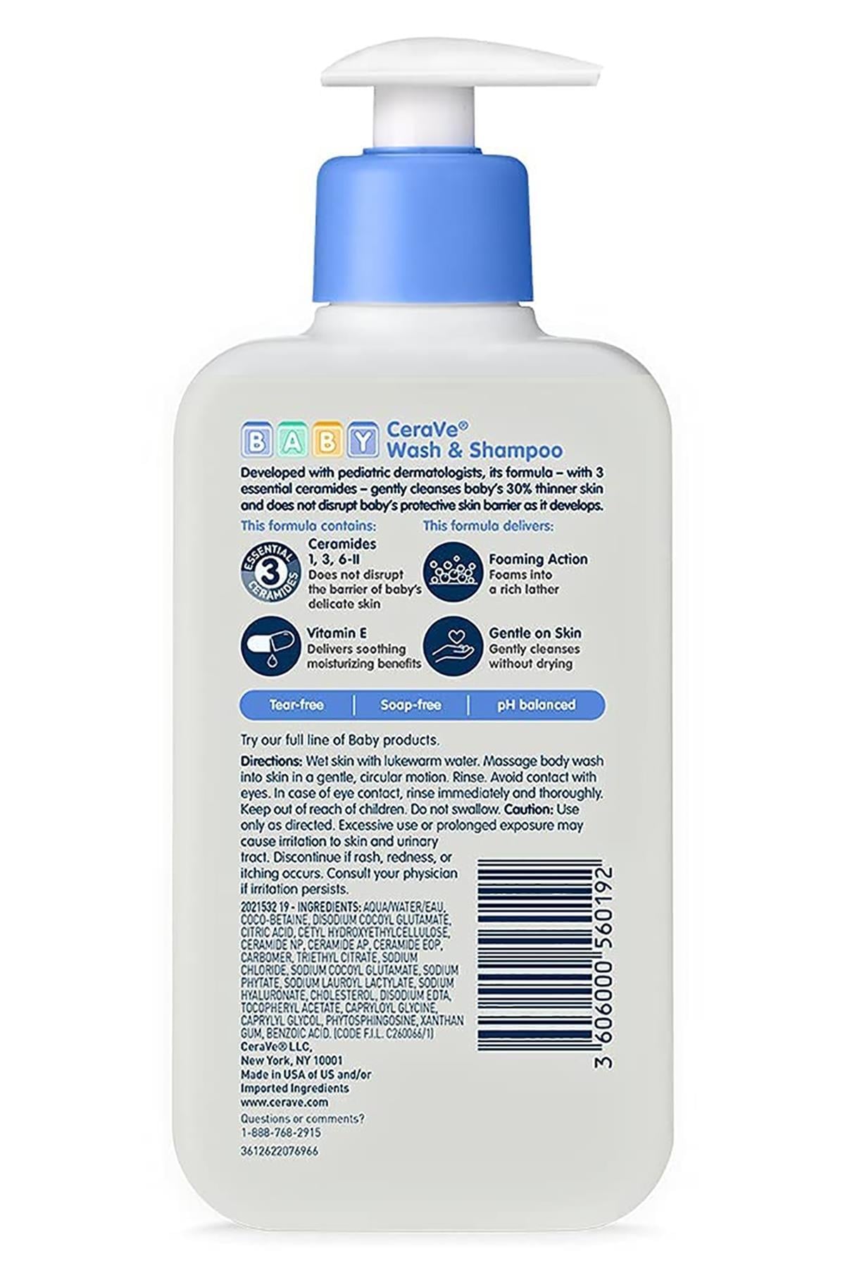 CeraVe Baby Bebek Şampuanı 237ML
