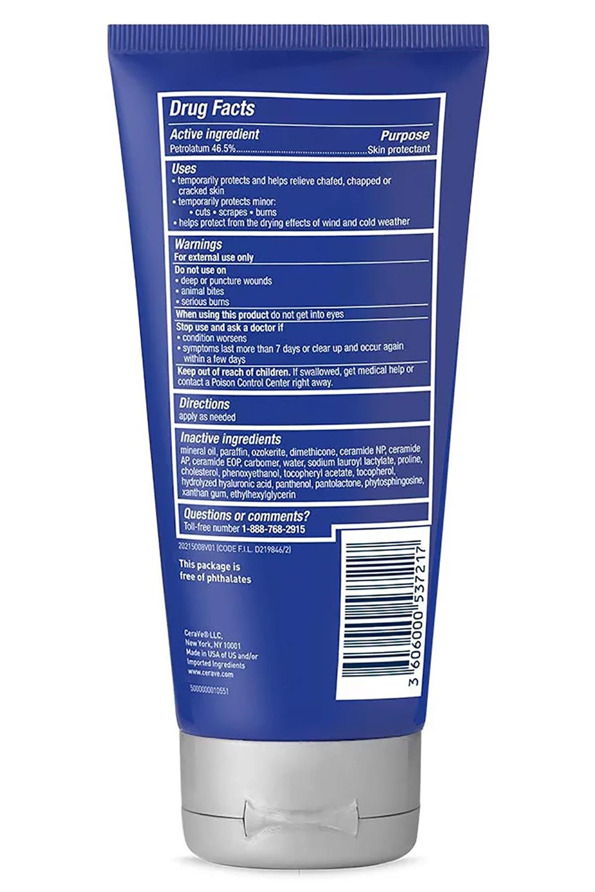 CeraVe Çatlamış ve Aşırı Kuru Ciltler İçin Balsam 144GR