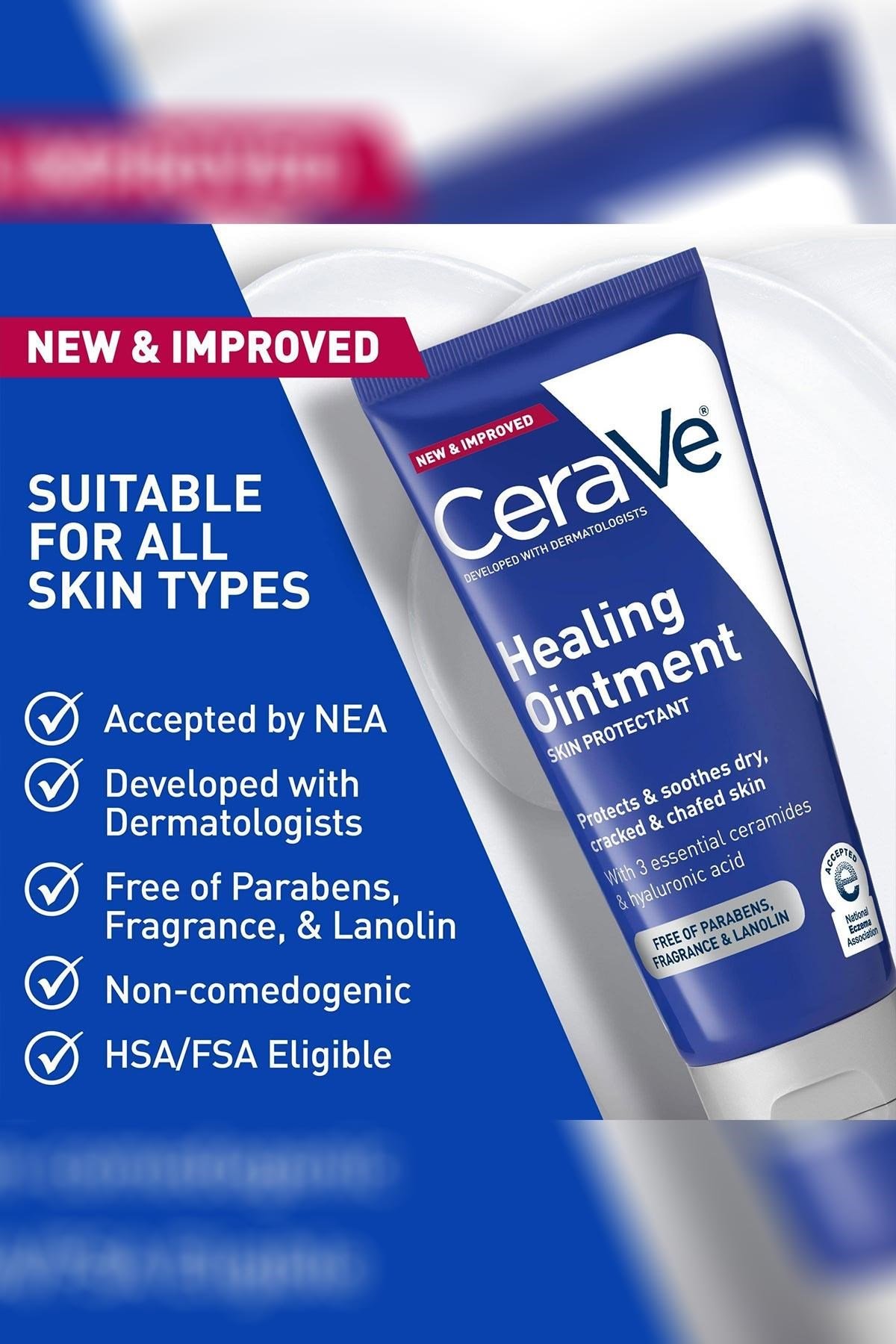 CeraVe Çatlamış ve Aşırı Kuru Ciltler İçin Balsam 54GR