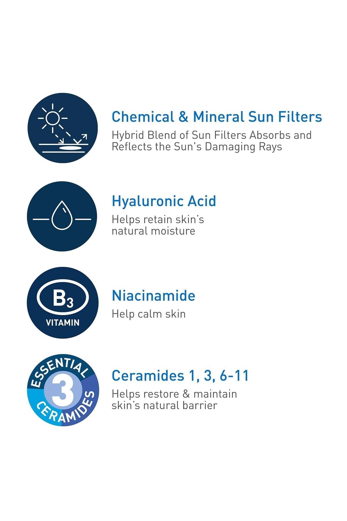 CeraVe Hydrating Sheer SPF30 Yüz ve Vücut Güneş Kremi 89ML