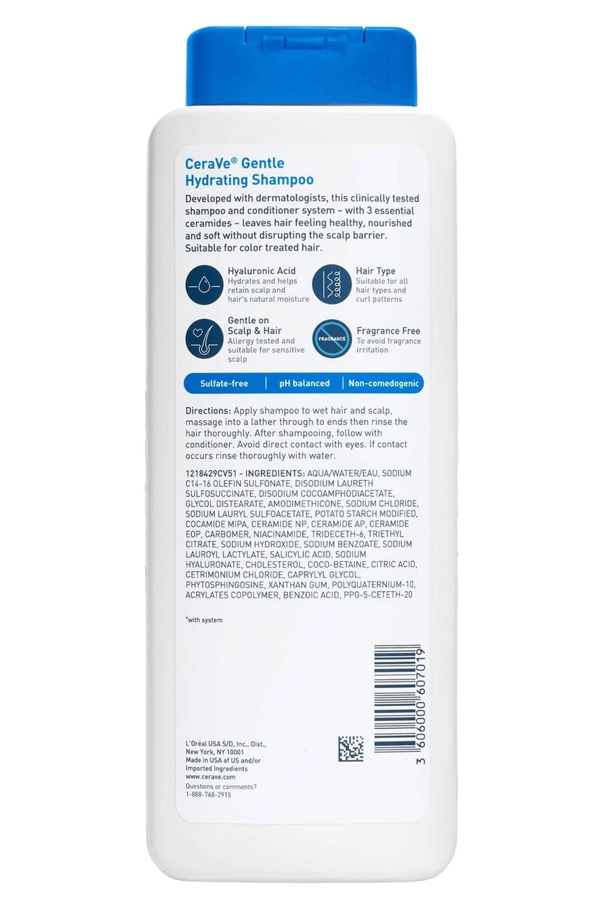 CeraVe Nazik Nemlendirici Şampuan 355ML