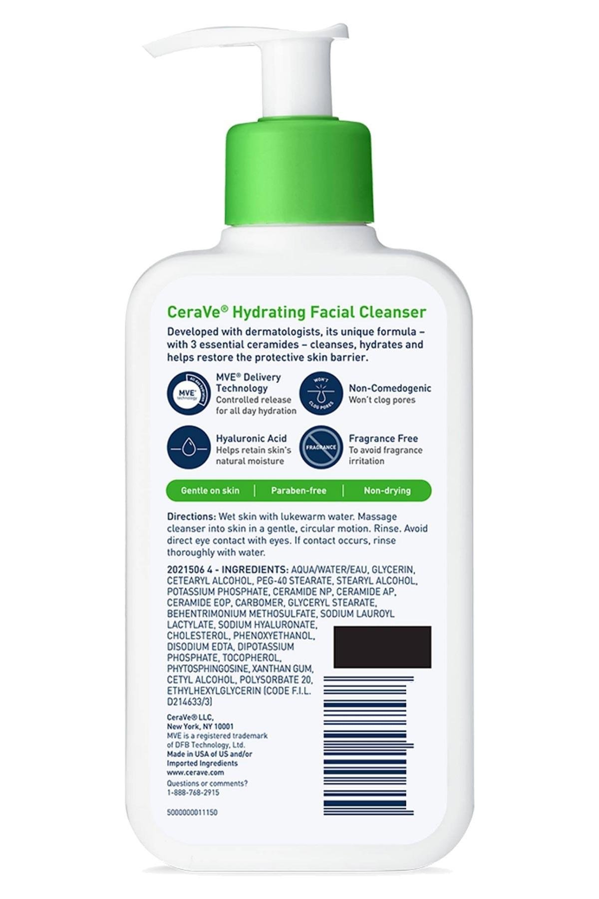 CeraVe Nemlendiren Yüz Temizleyici 150ML