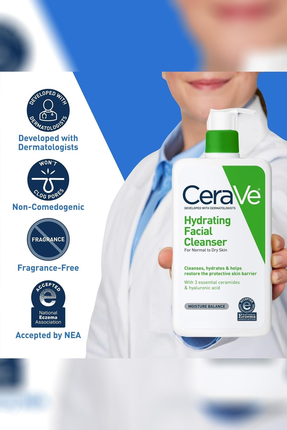 CeraVe Nemlendiren Yüz Temizleyici 150ML