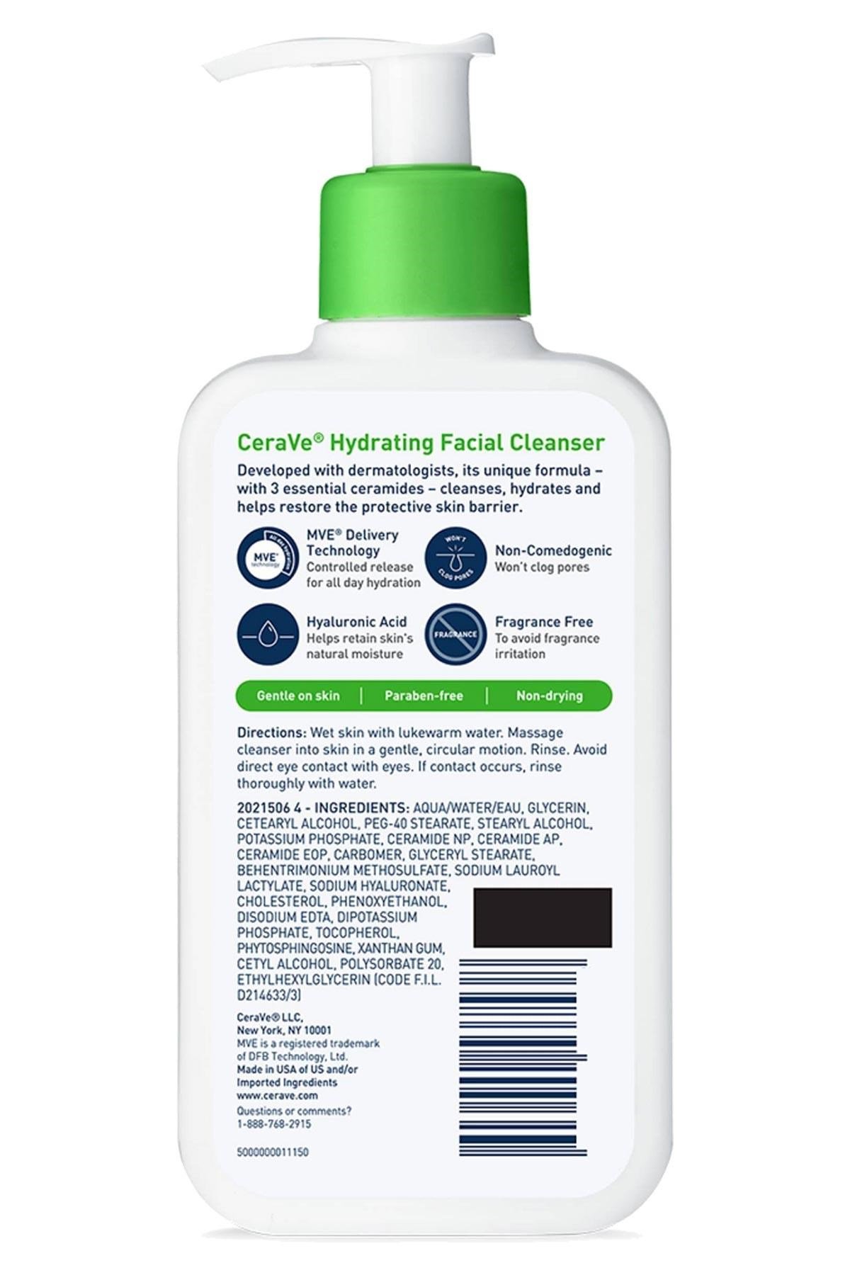 CeraVe Nemlendiren Yüz Temizleyici 150ML