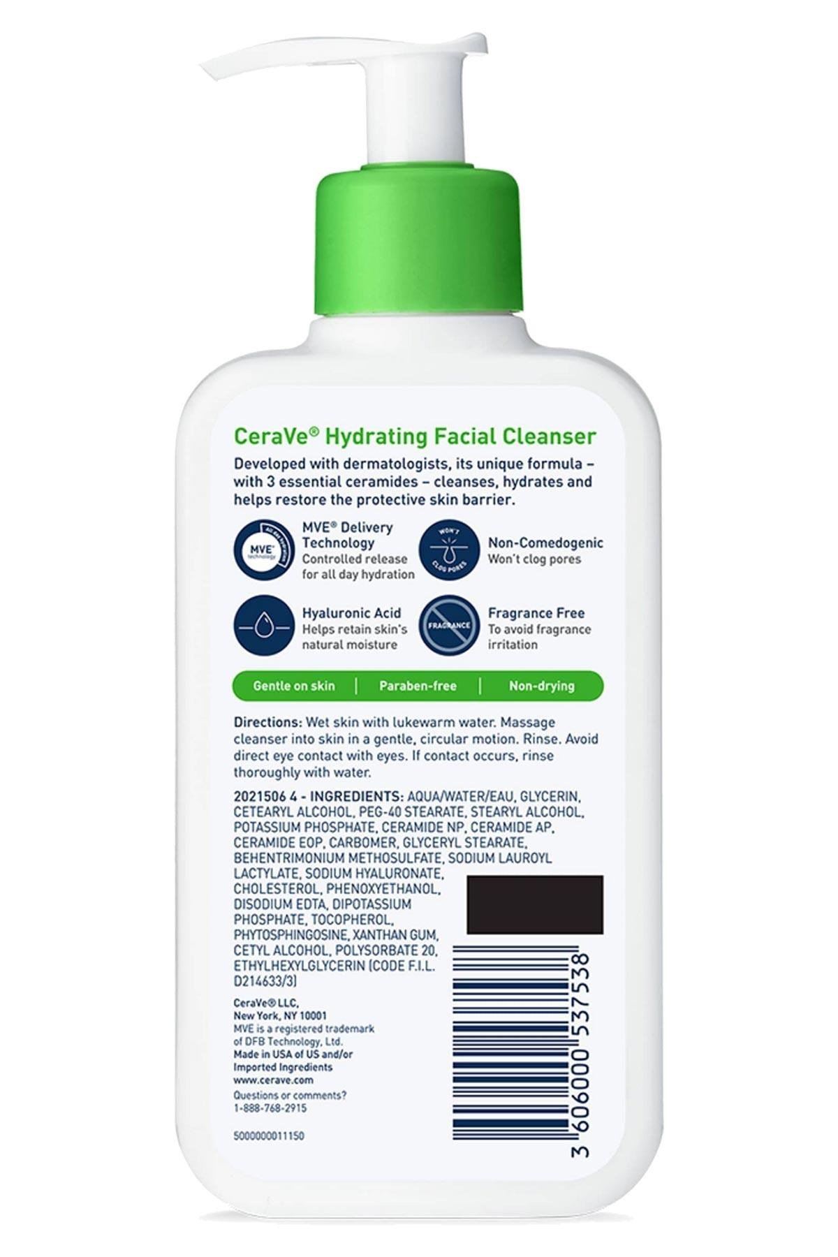 CeraVe Nemlendiren Yüz Temizleyici 237ML