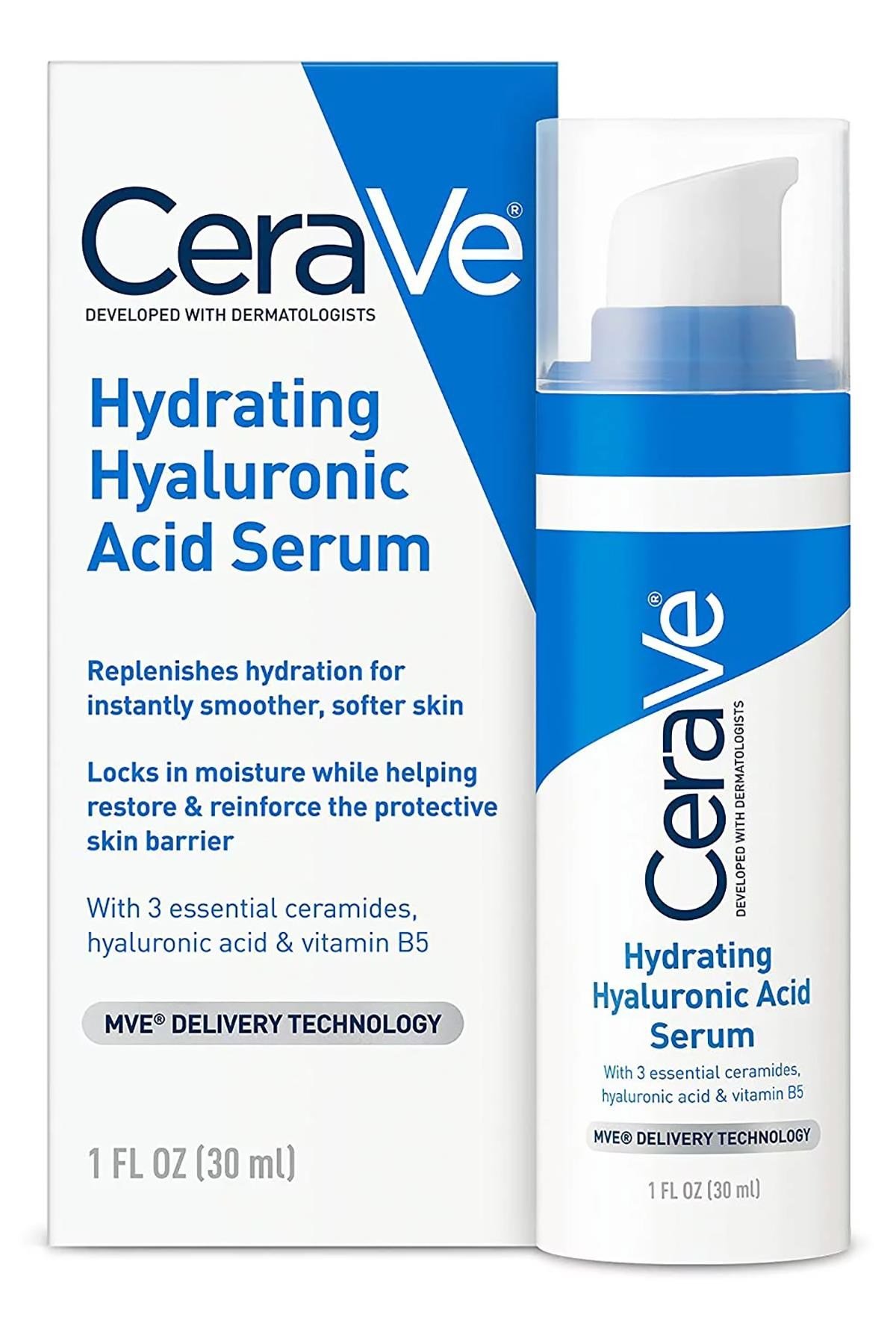 CeraVe Nemlendirici Hyaluronik Asit Yüz Serumu 30ML