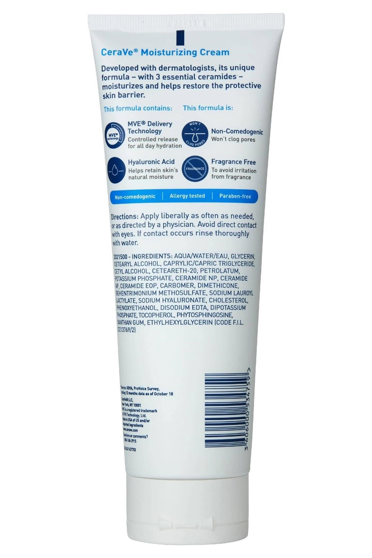 CeraVe Nemlendirici Yüz ve Vücut Kremi 236ML