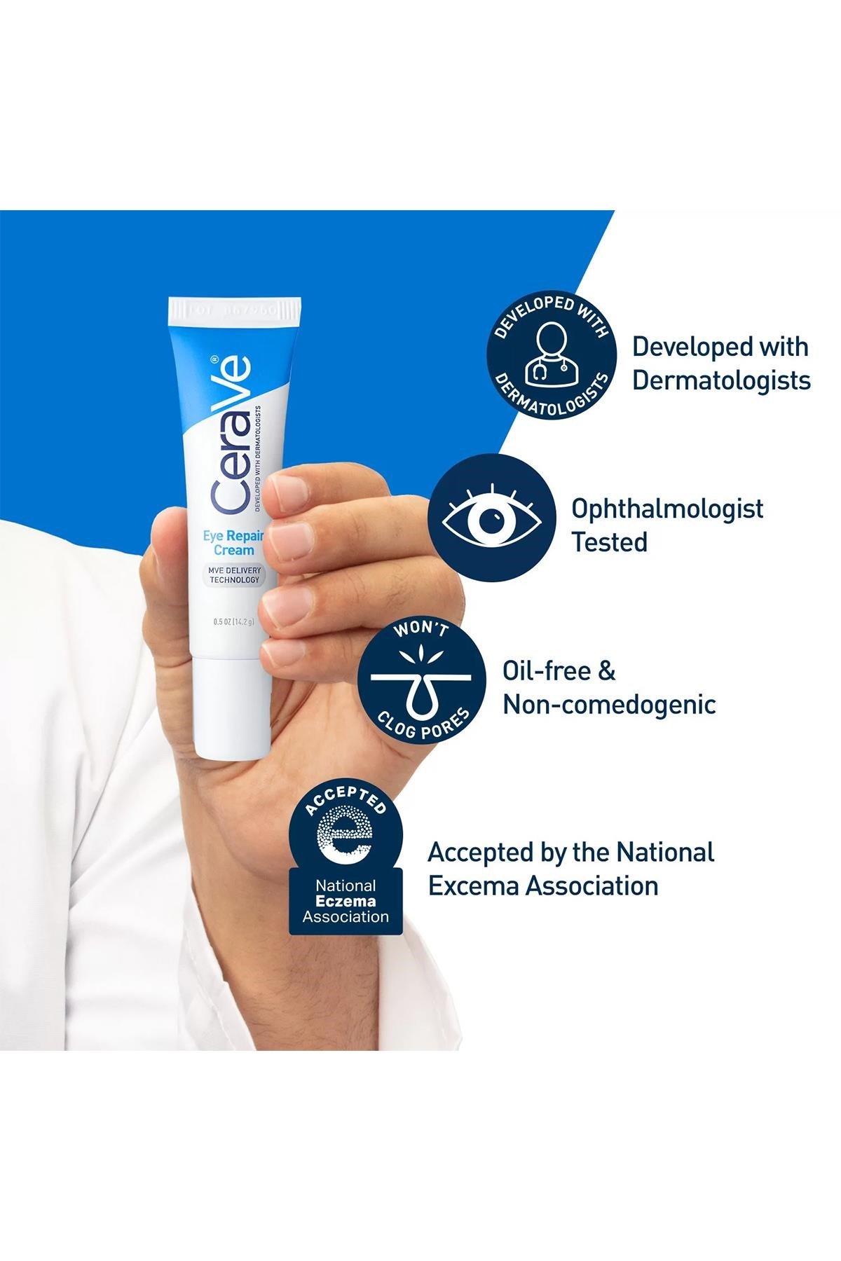 CeraVe Onarıcı Göz Kremi Seti 2 Parça 2x14.2GR