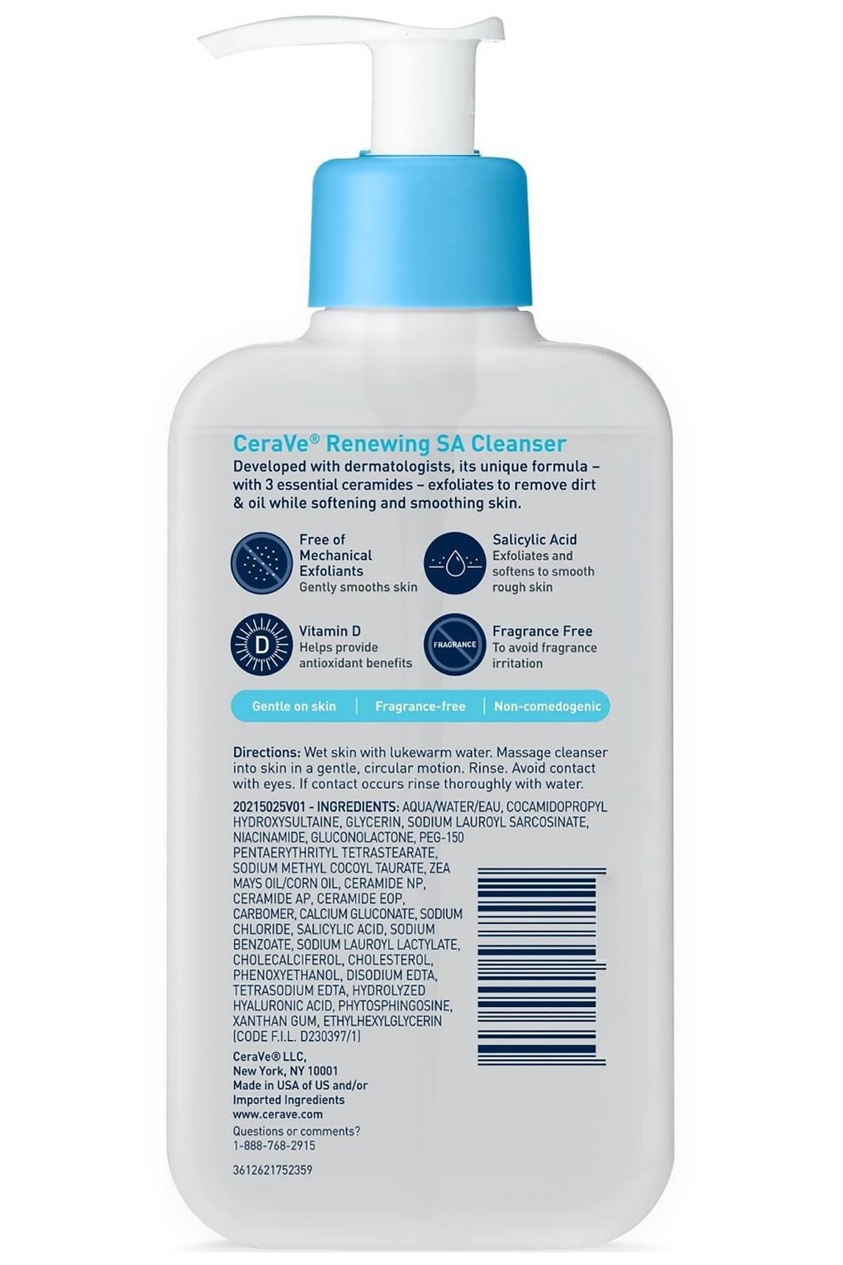 CeraVe Renewing SA Yüz Temizleme Jeli 473ML