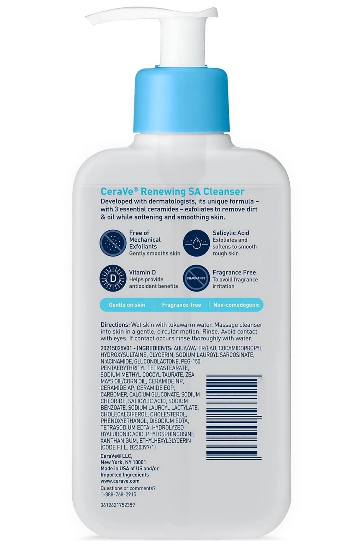 CeraVe Renewing SA Yüz Temizleme Jeli 473ML