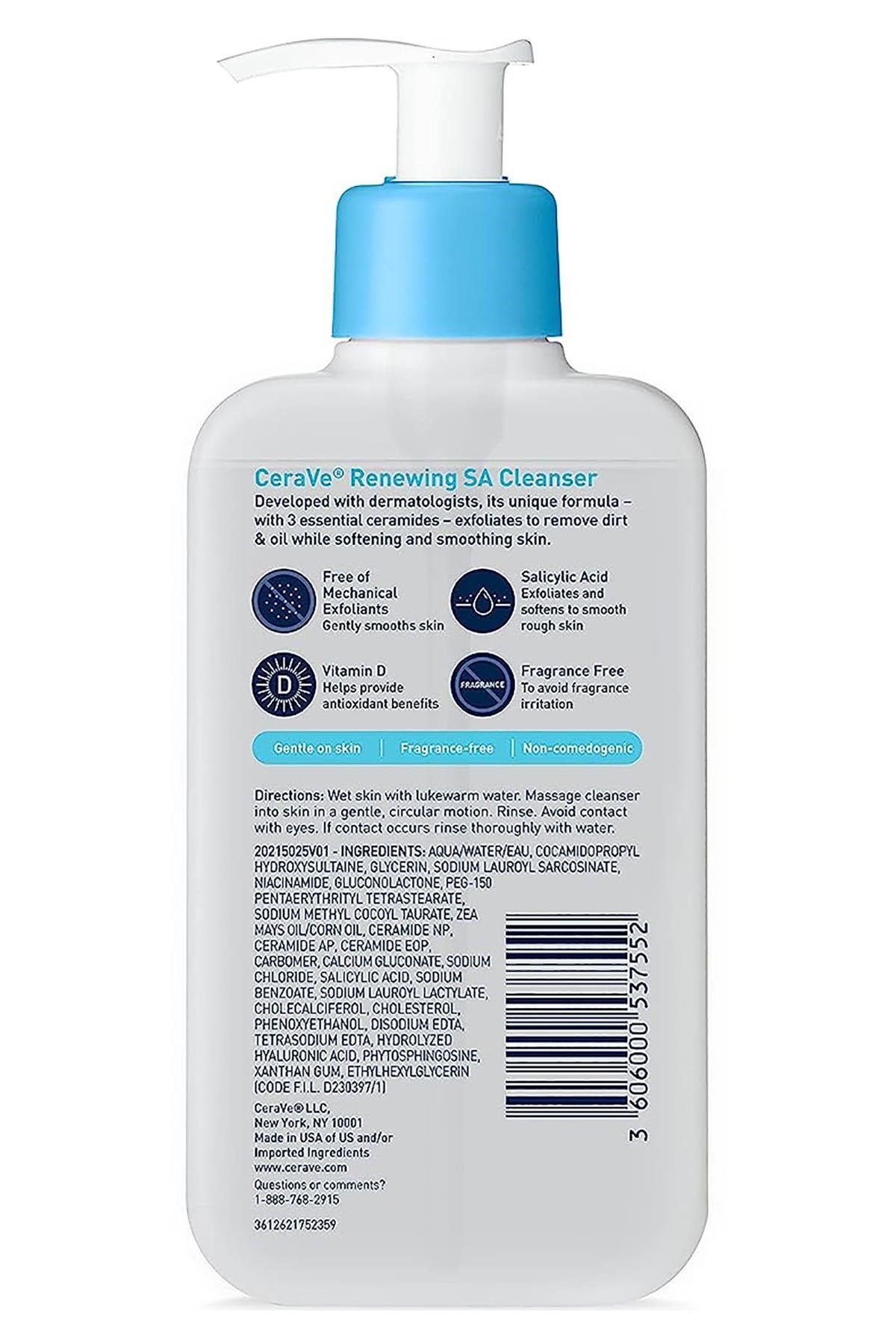 CeraVe Renewing SA Yüz Temizleme Jeli 237ML