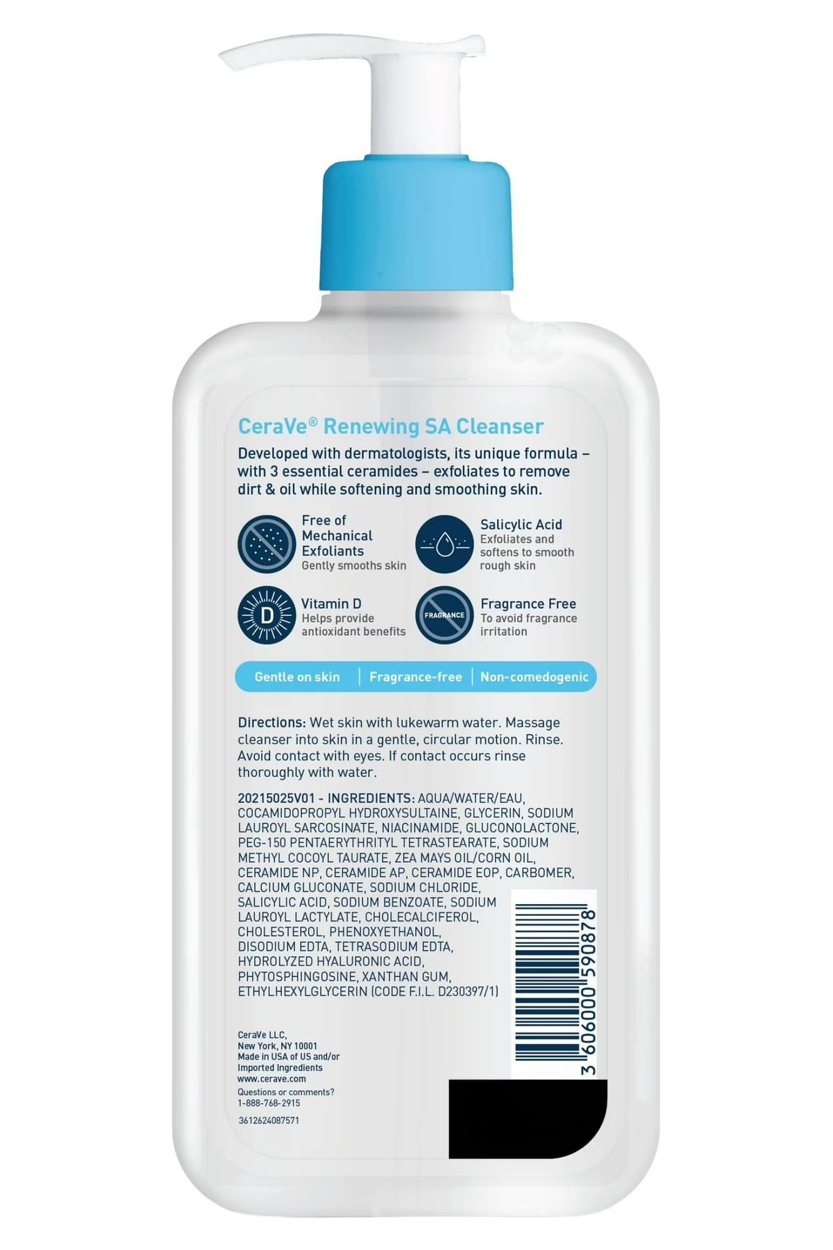 CeraVe Renewing SA Yüz Temizleme Jeli 355ML