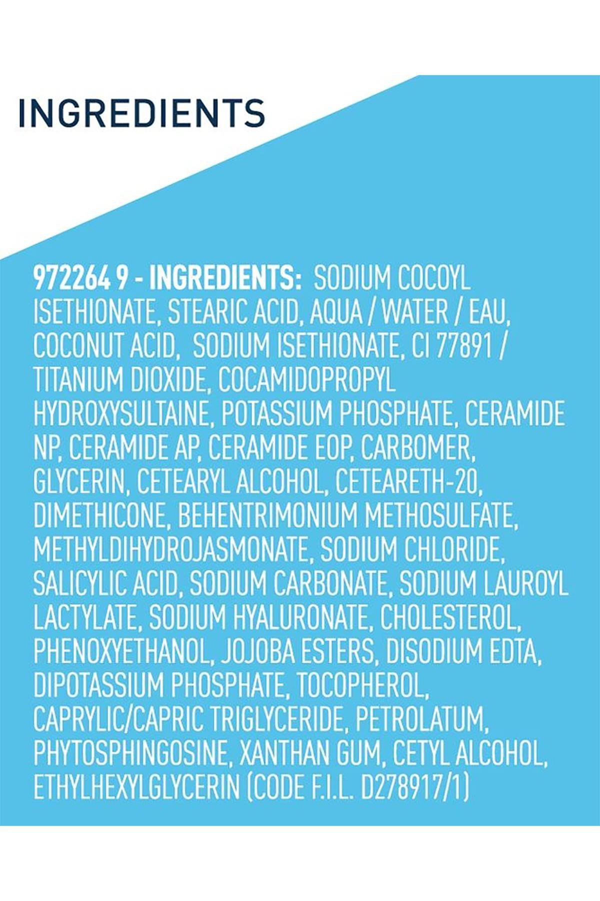 CeraVe SA Kaba ve Engebeli Ciltler İçin Temizleyici Sabun 128GR