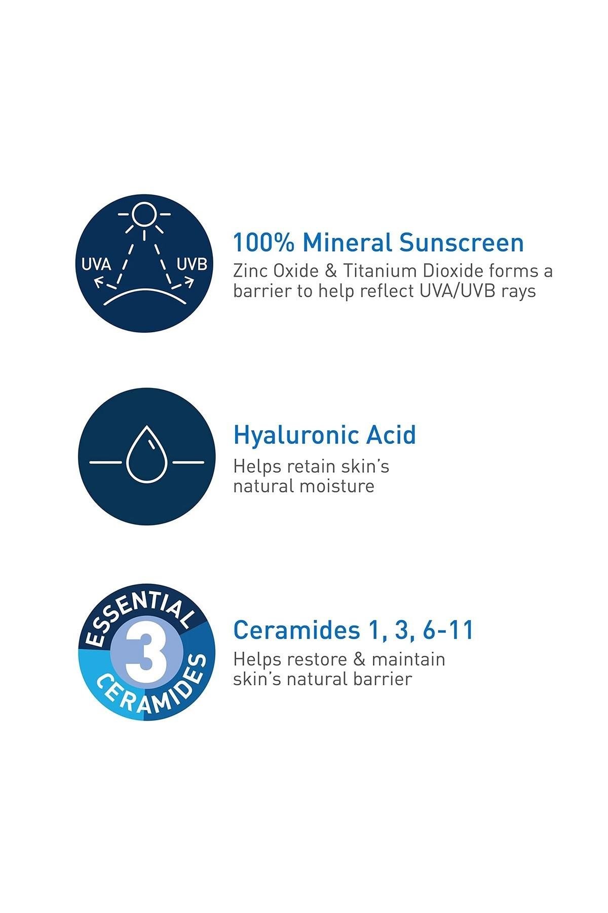CeraVe SPF30 Nemlendirici Mineral Vücut Güneş Kremi 150ML