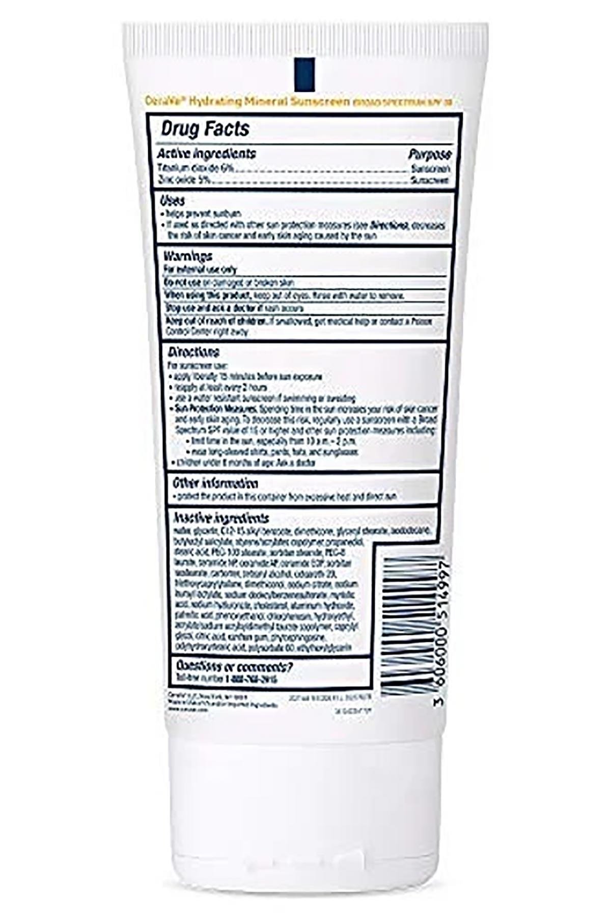 CeraVe SPF30 Nemlendirici Mineral Vücut Güneş Kremi 150ML