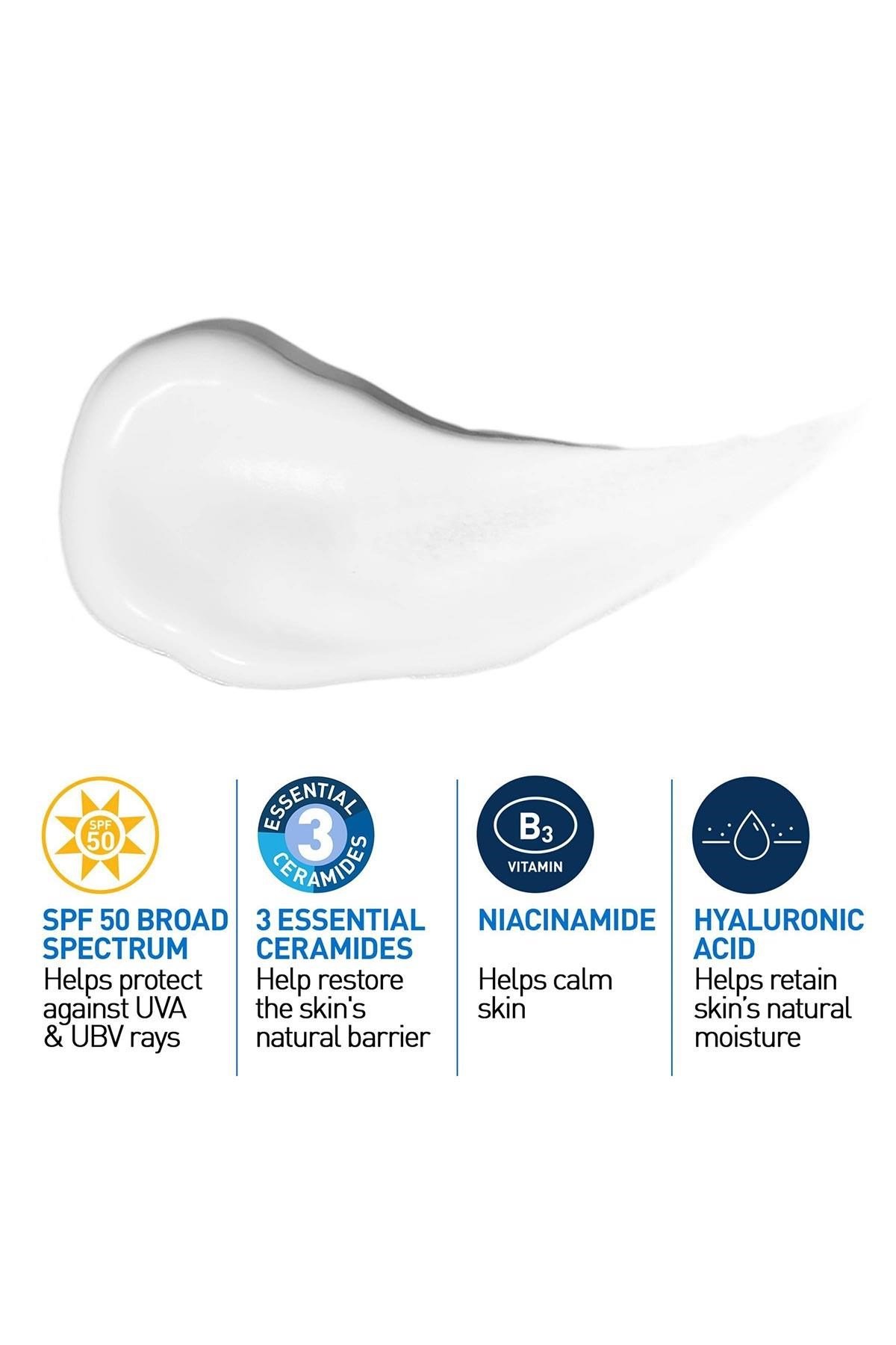 CeraVe SPF50 Nemlendirici Yüz Losyonu 89ML