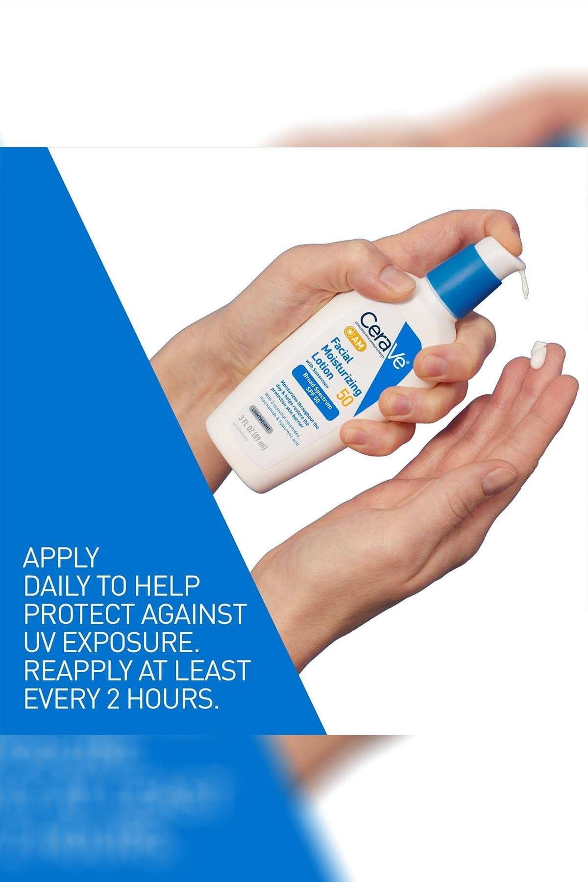 CeraVe SPF50 Nemlendirici Yüz Losyonu 89ML