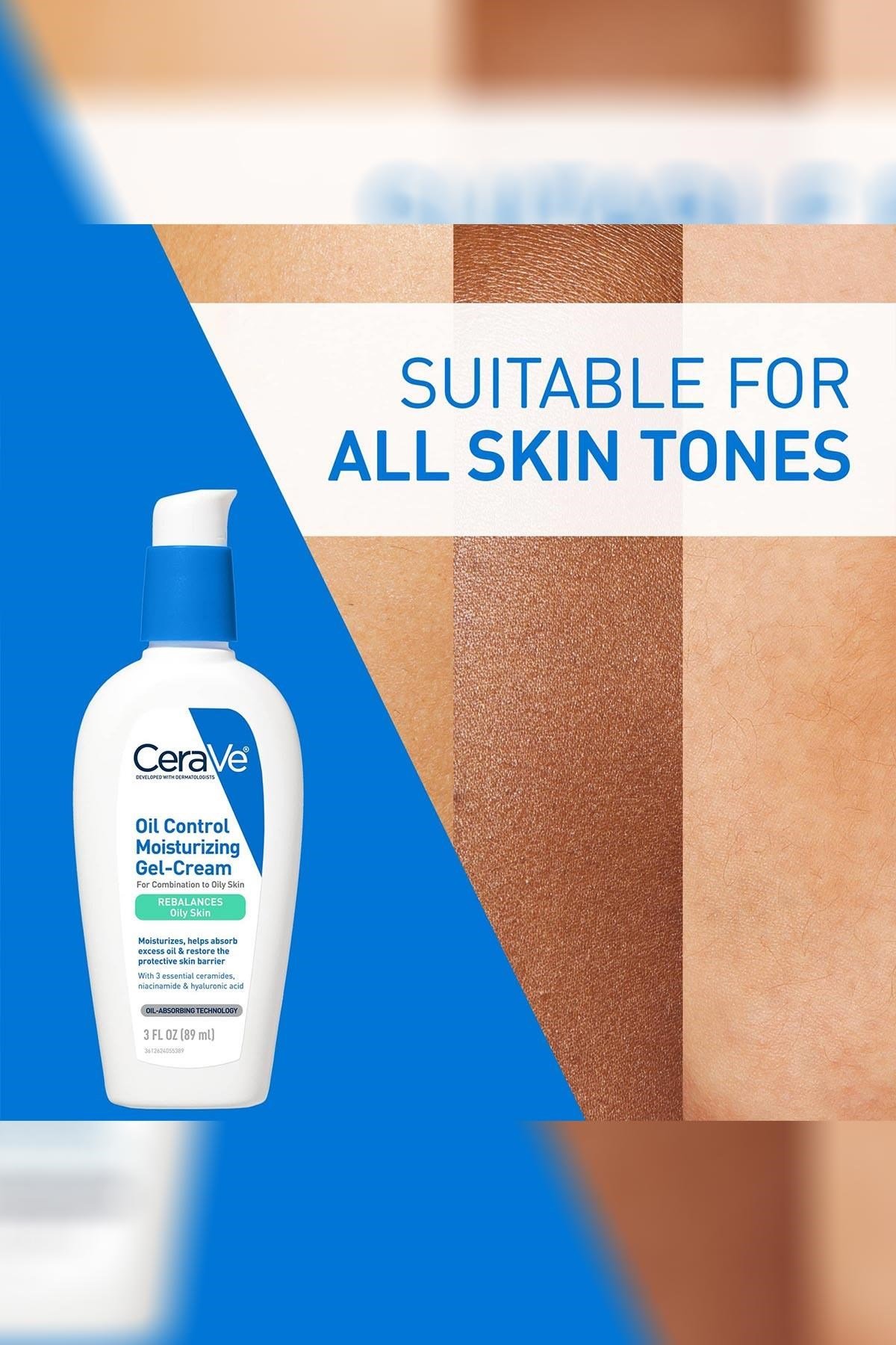 CeraVe Yağ Kontrol Etkili Nemlendirici Jel Krem 89ML