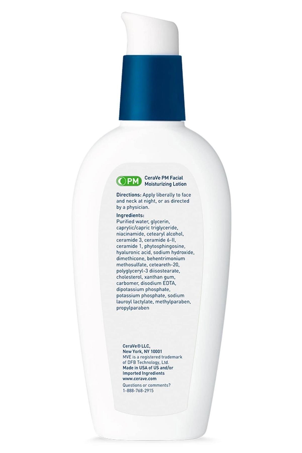 CeraVe Yüz Nemlendirici Gece Losyonu 89ML