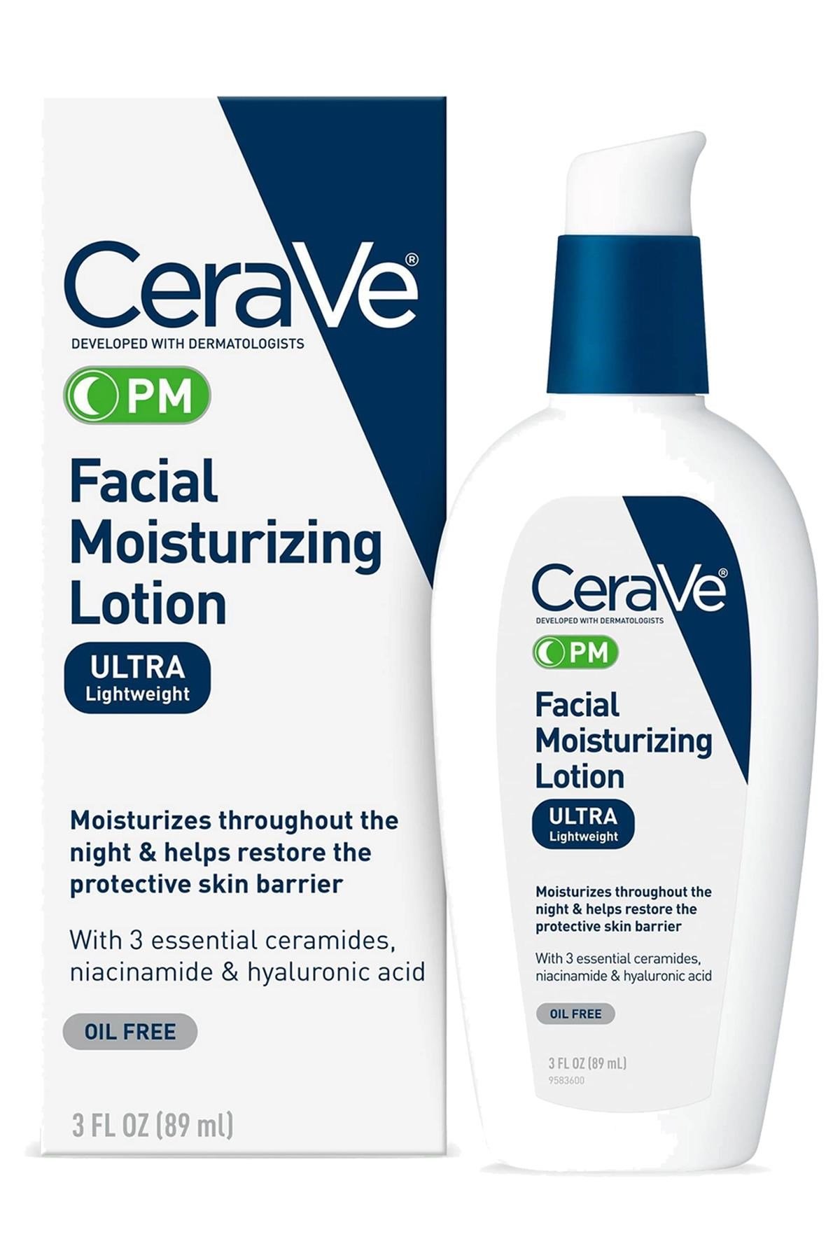 CeraVe Yüz Nemlendirici Gece Losyonu 89ML