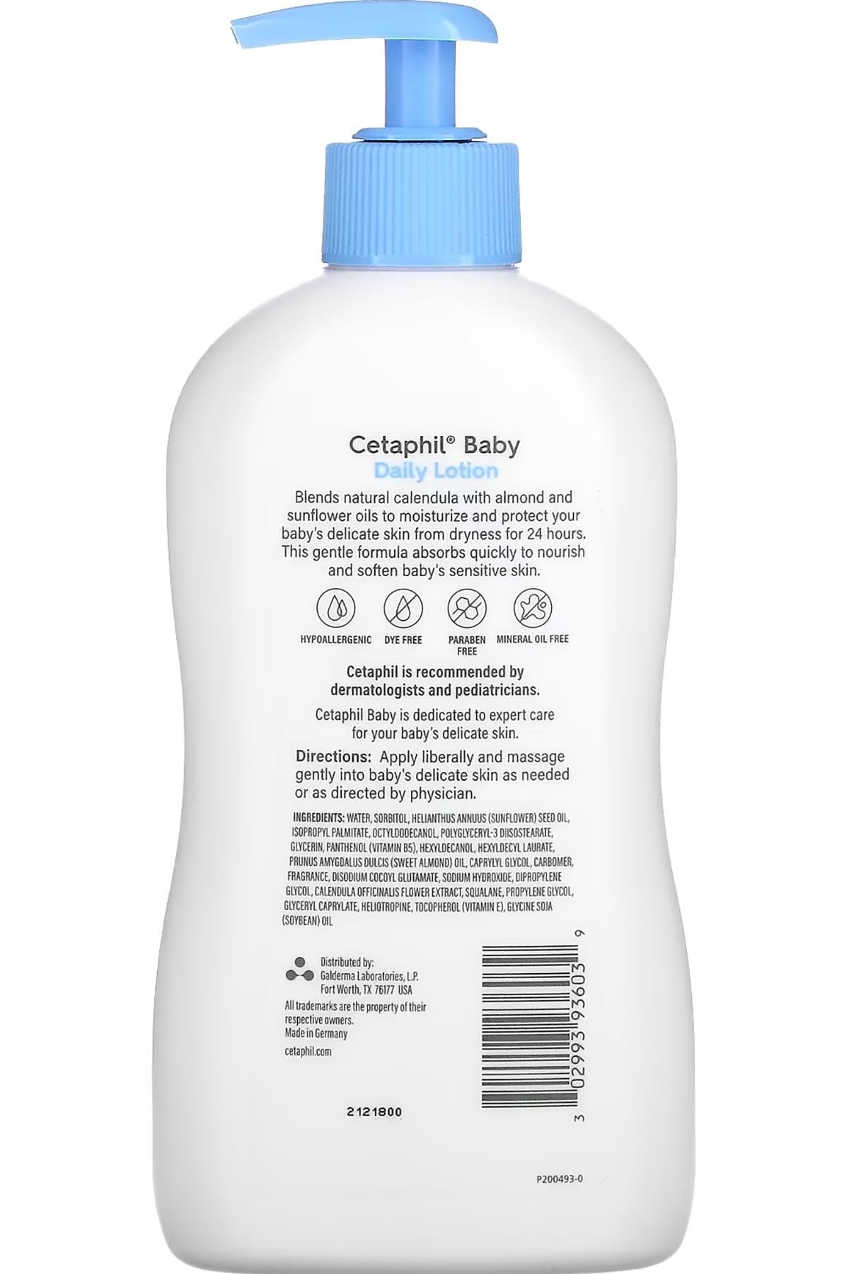 Cetaphil Baby Yüz ve Vücut İçin Günlük Losyon 399ML