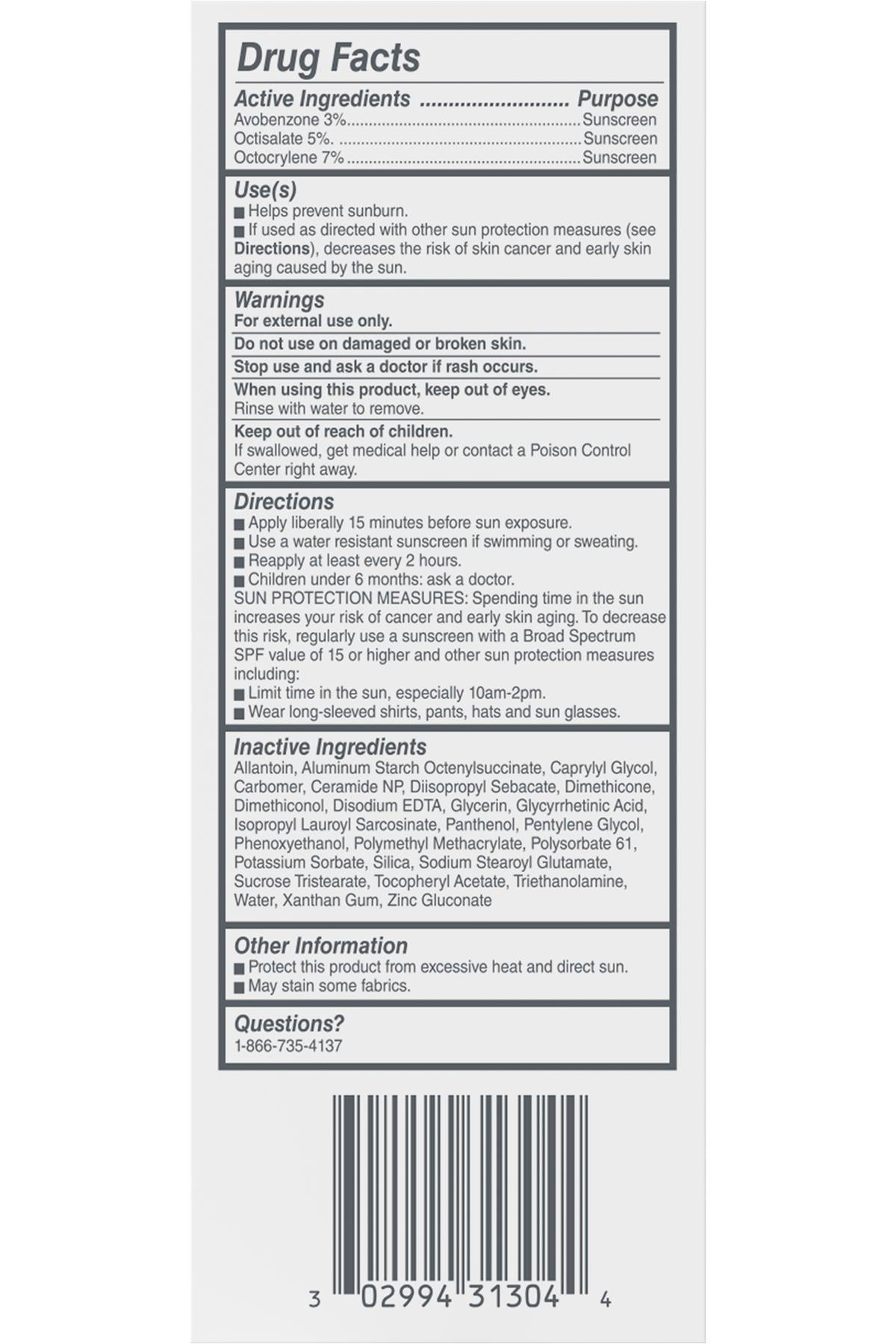 Cetaphil Derma Control Yağ Emici SPF30 Yüz Nemlendirici Losyon 118ML
