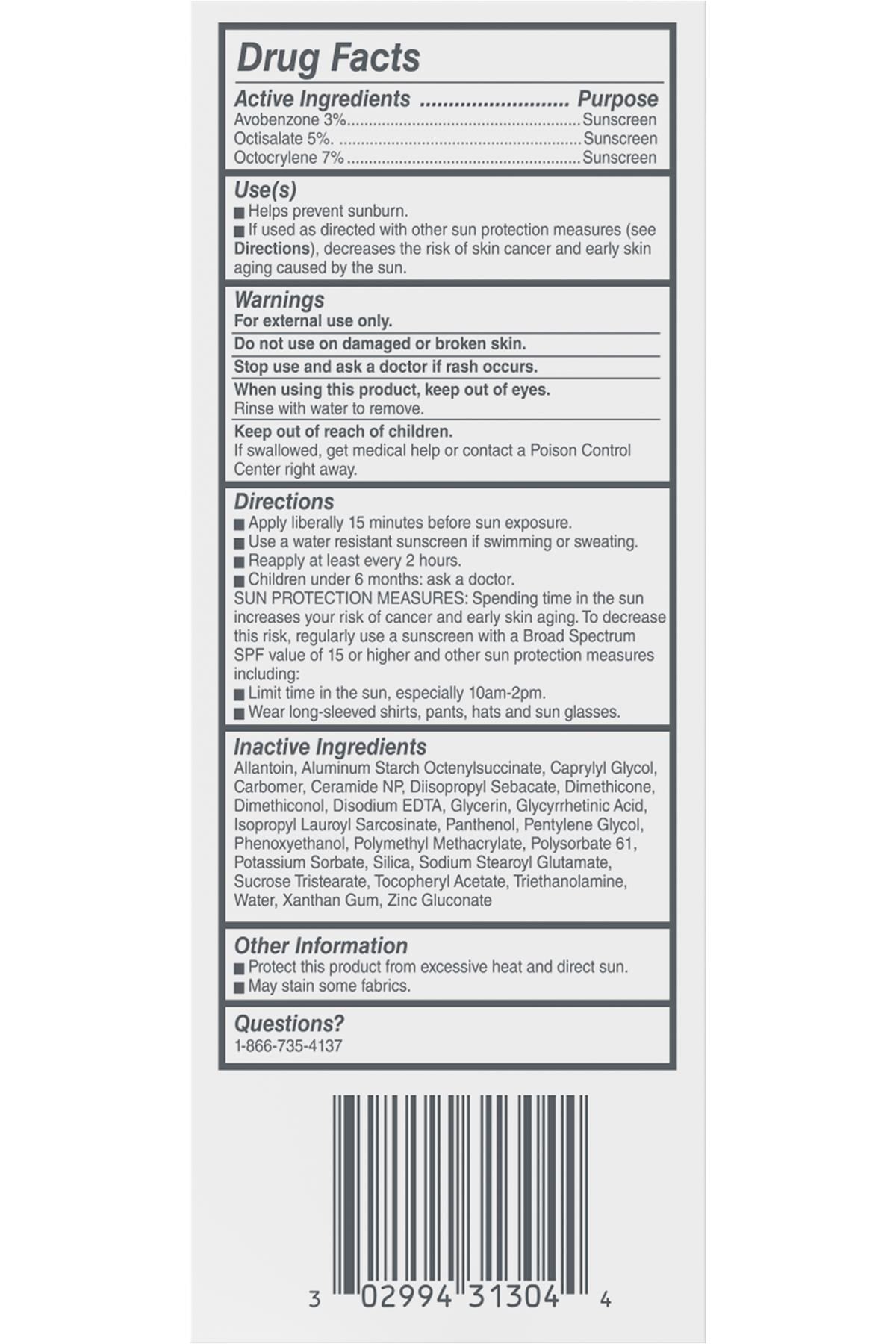 Cetaphil Derma Control Yağ Emici SPF30 Yüz Nemlendirici Losyon 118ML