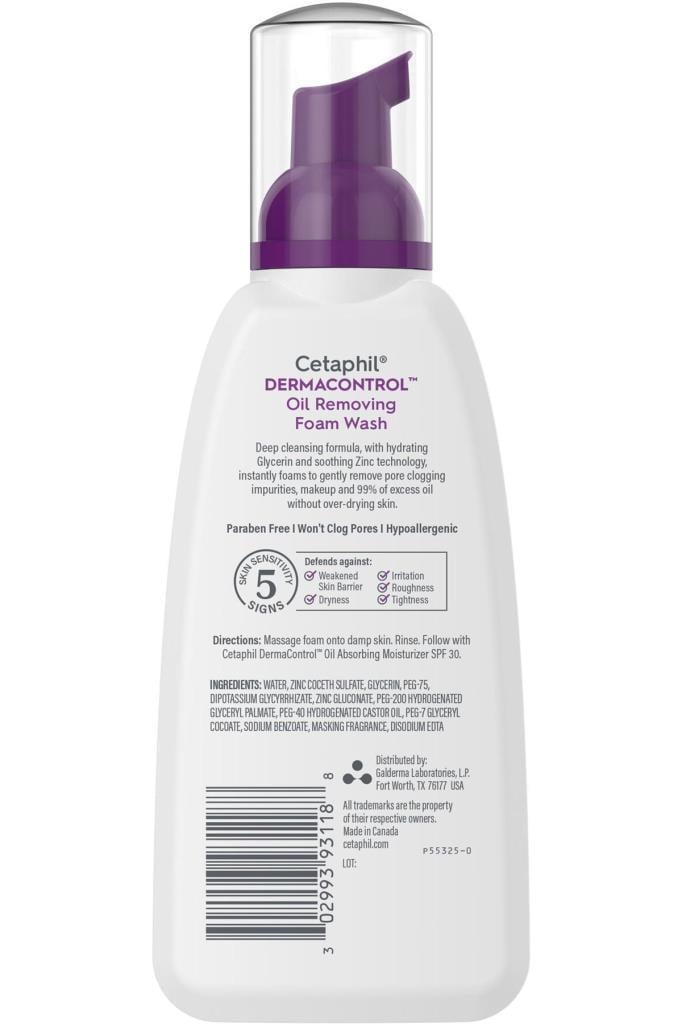 Cetaphil Dermacontrol Yağ Temizleyici Yüz Yıkama Köpüğü 237ML