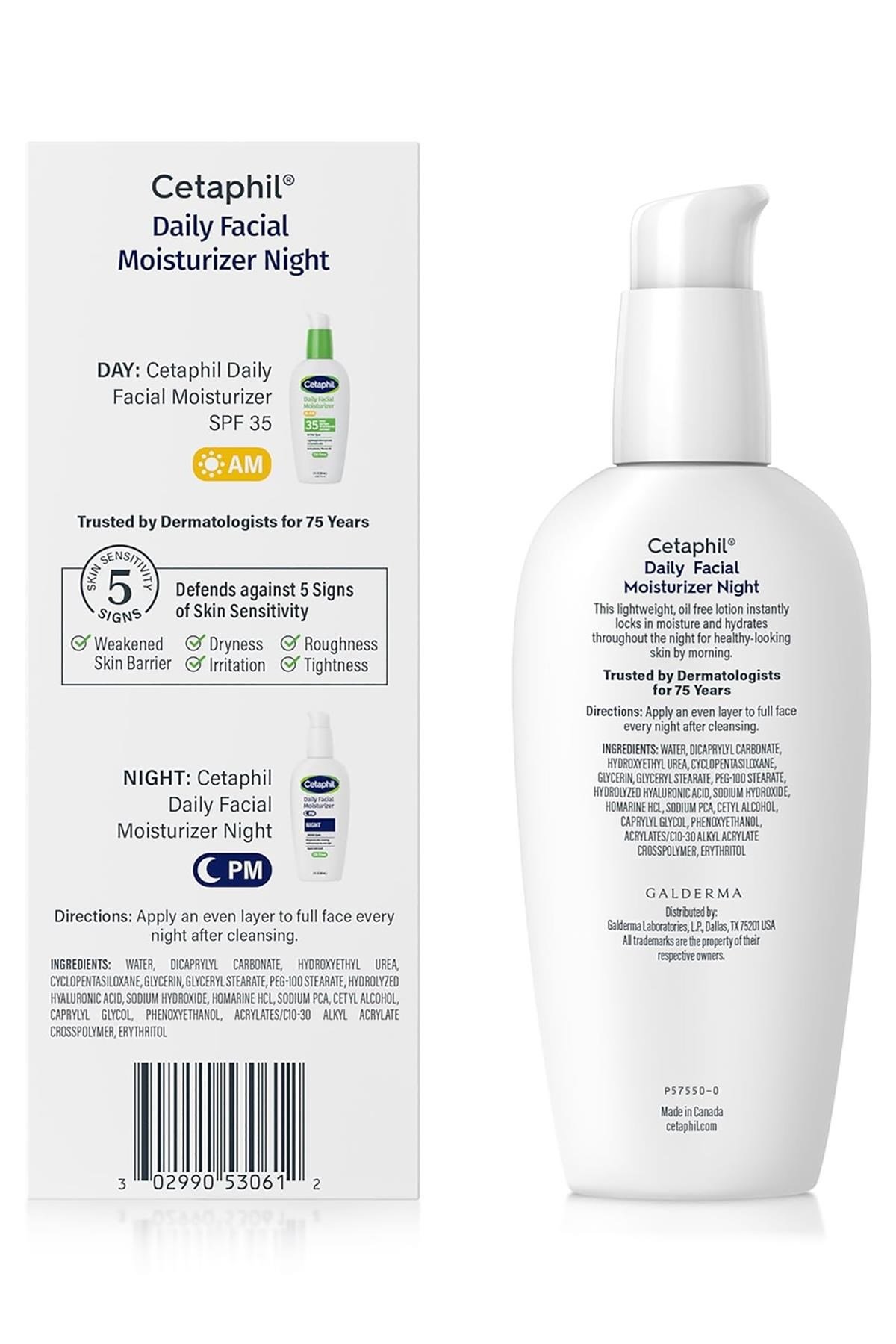 Cetaphil Günlük Yüz Nemlendirici Gece Losyonu 88ML