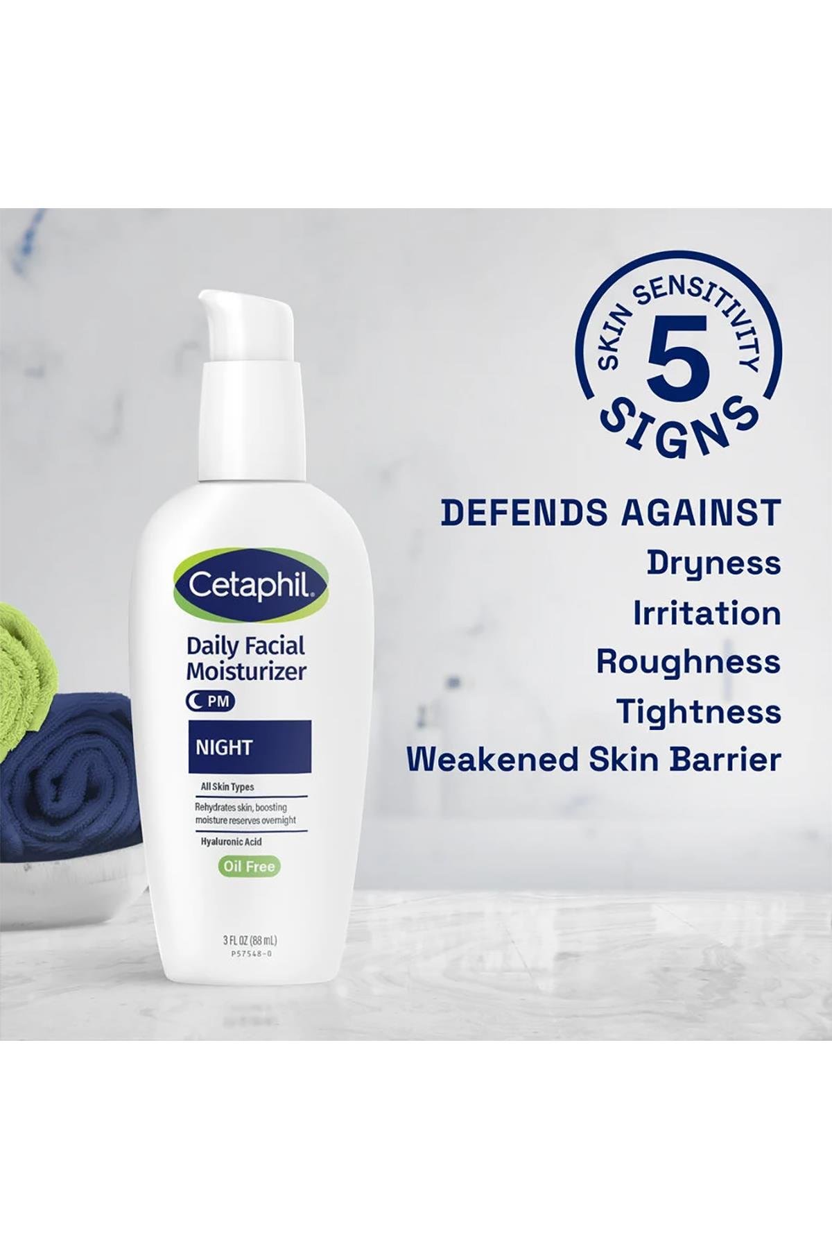 Cetaphil Günlük Yüz Nemlendirici Gece Losyonu 88ML