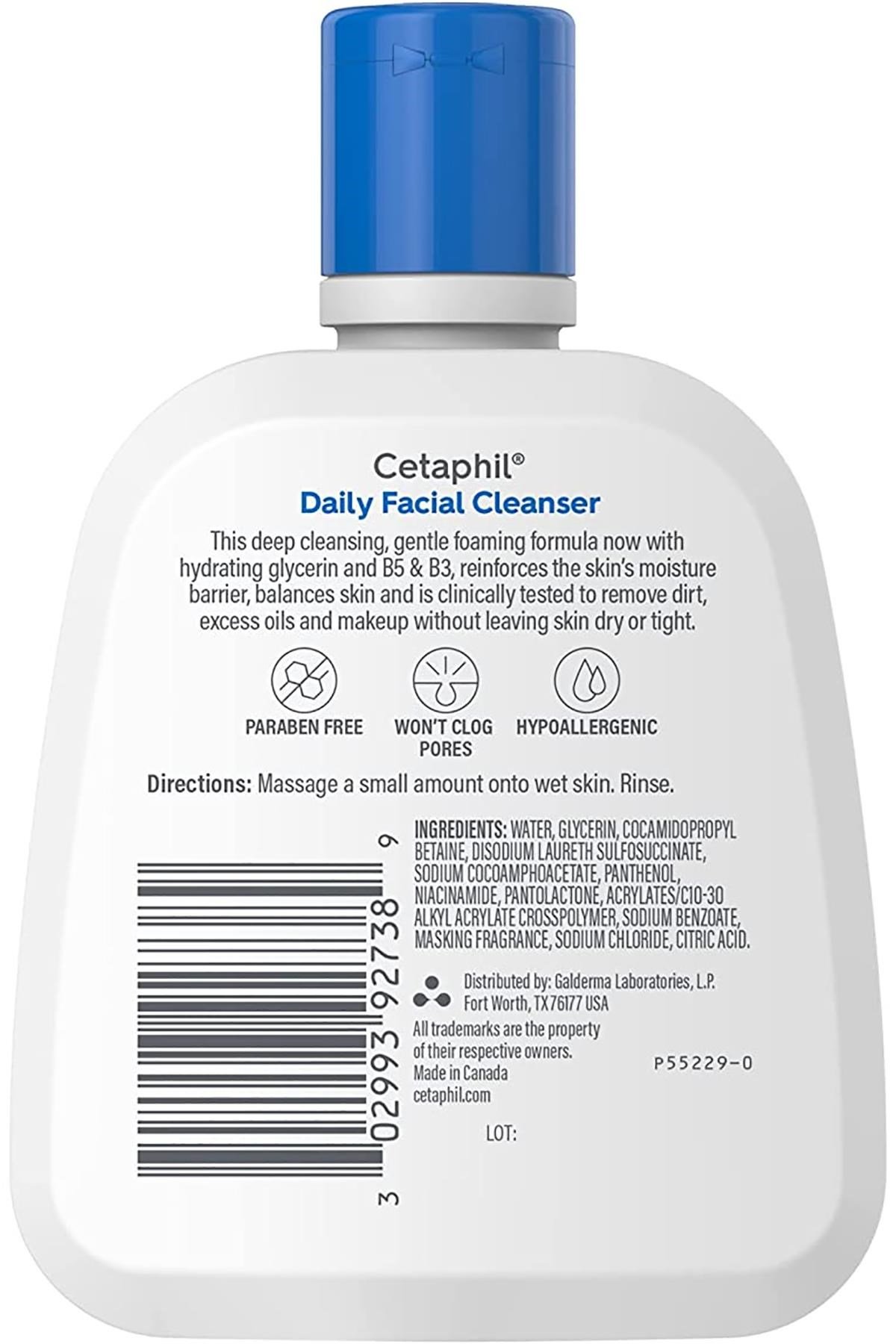 Cetaphil Günlük Yüz Temizleyici 118ML