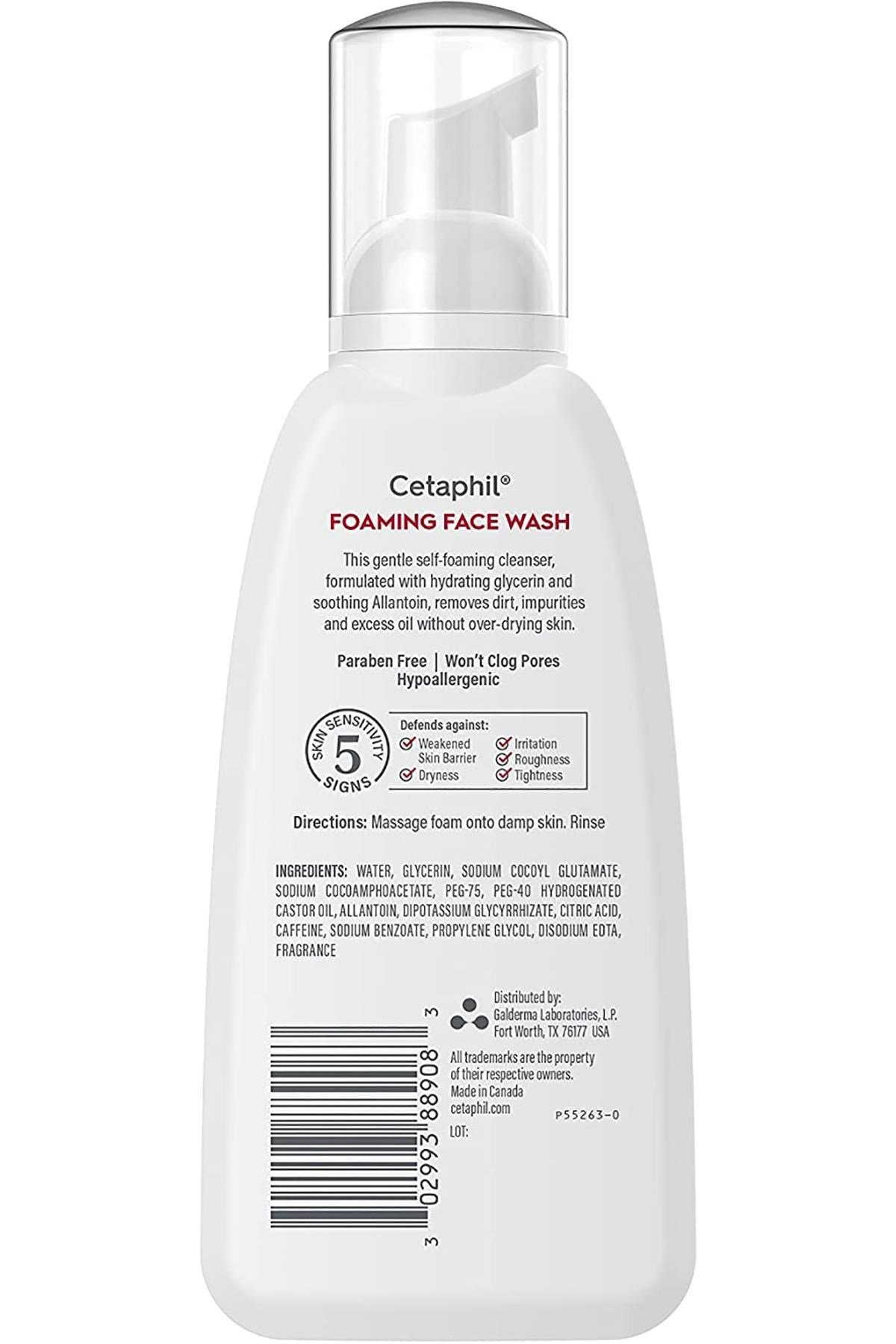 Cetaphil Kızarıklığa Eğilimli Ciltler İçin Yüz Yıkama Köpüğü 237ML