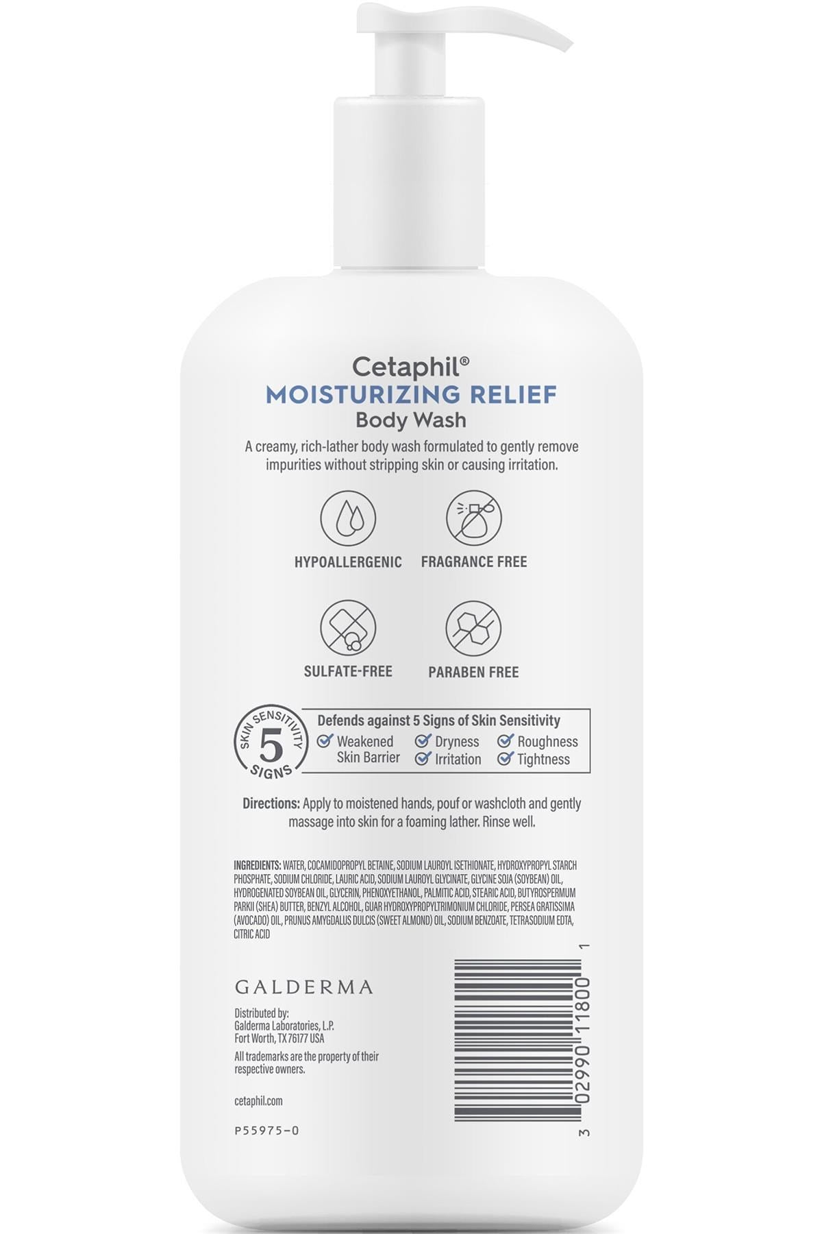 Cetaphil Kuru Ciltler İçin Nemlendirici Vücut Şampuanı 591ML